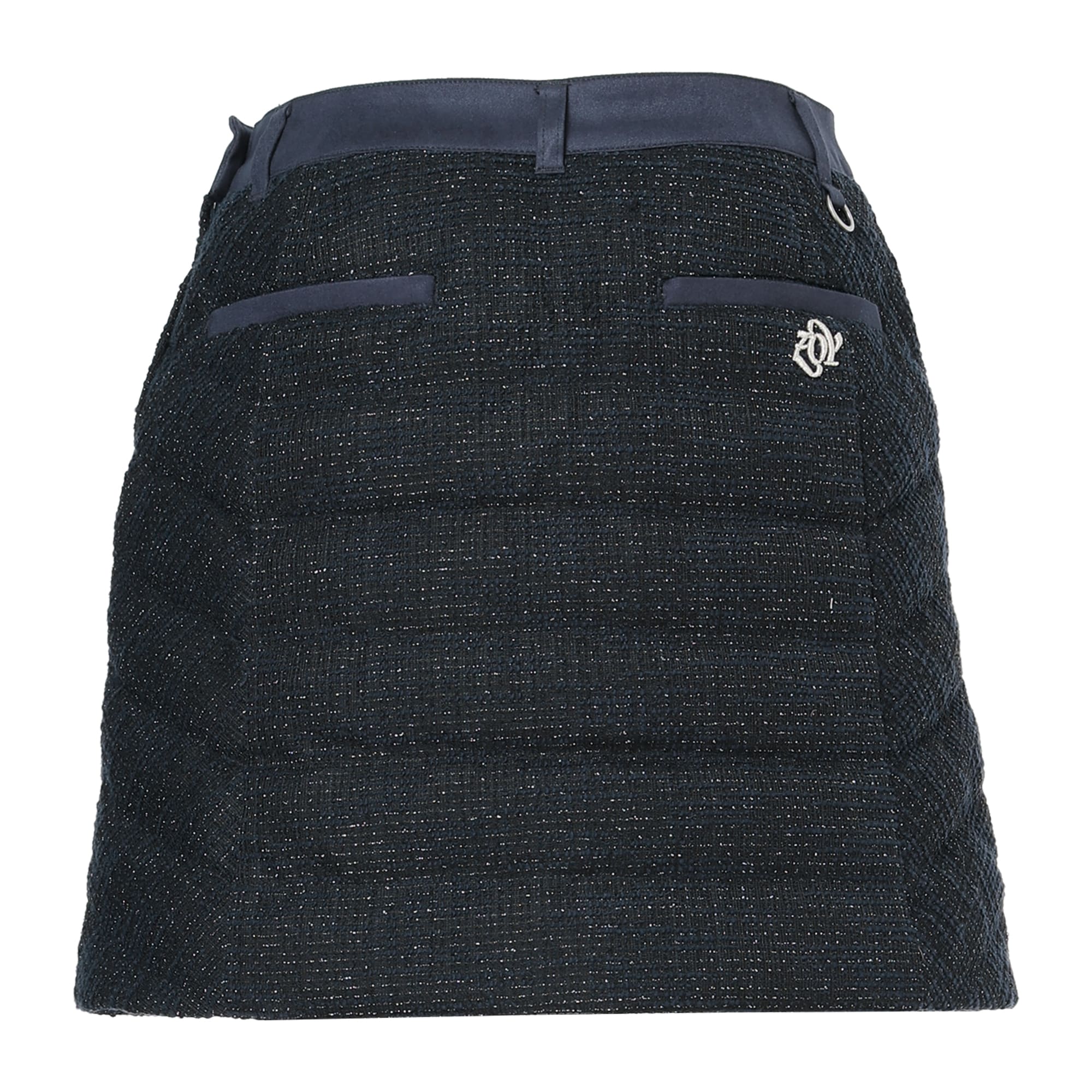 WOMEN LUXE ダウンスカート ネイビー