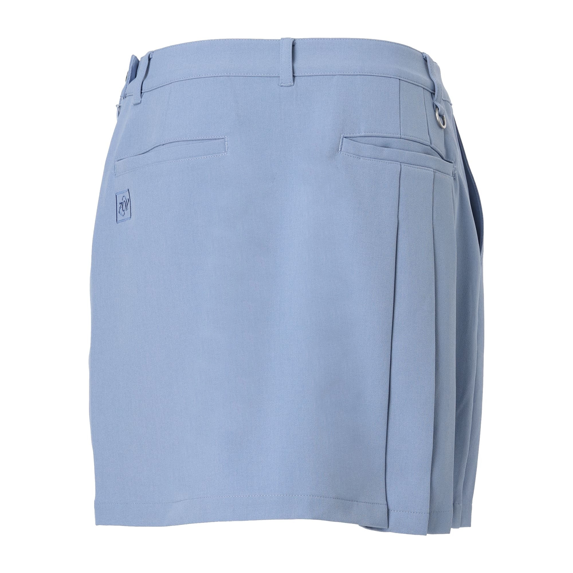 Women's Melange Dry Twill Skirt in Sax