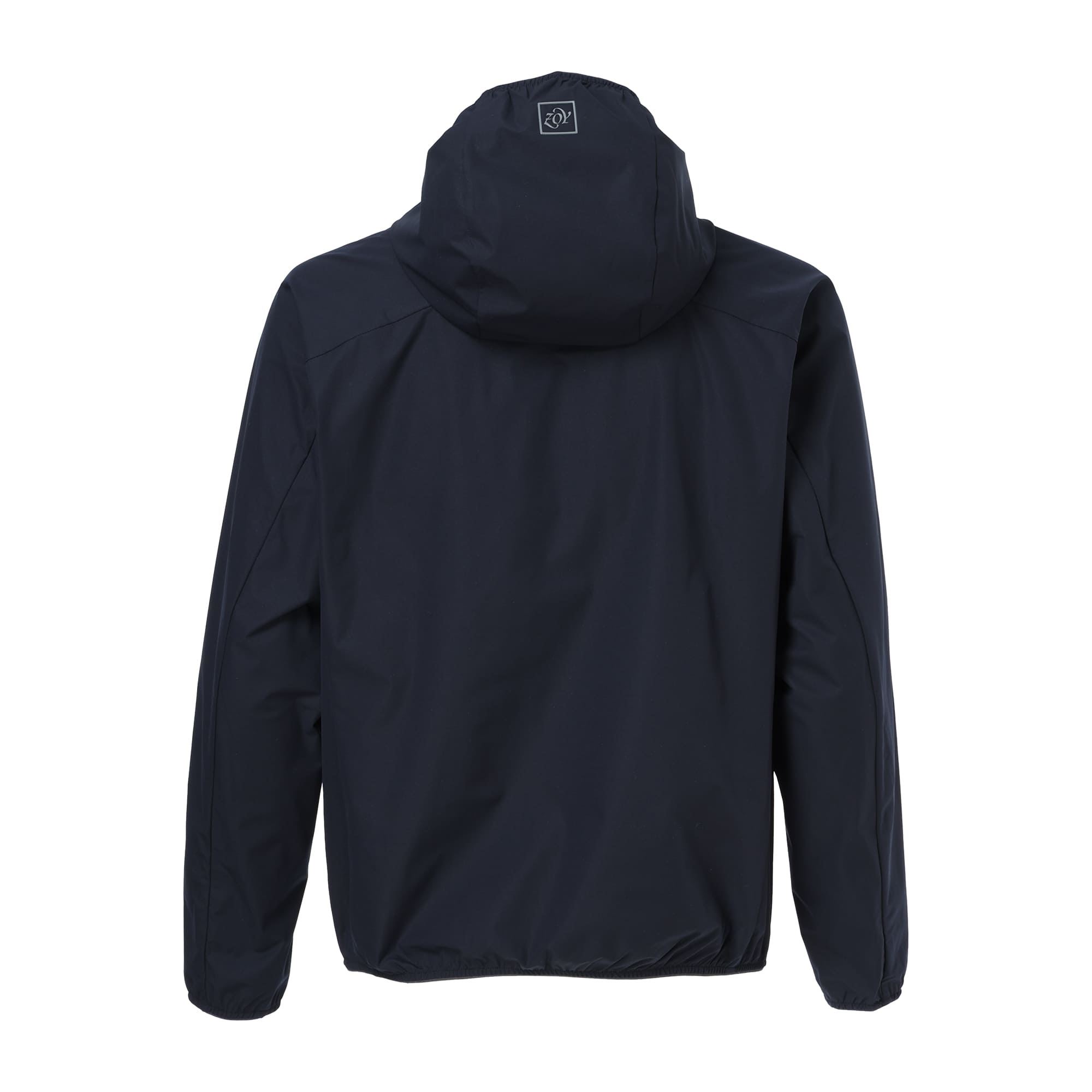 Men's PrimeFlex Water-Repellent Stretch Hooded Blouson, Navy