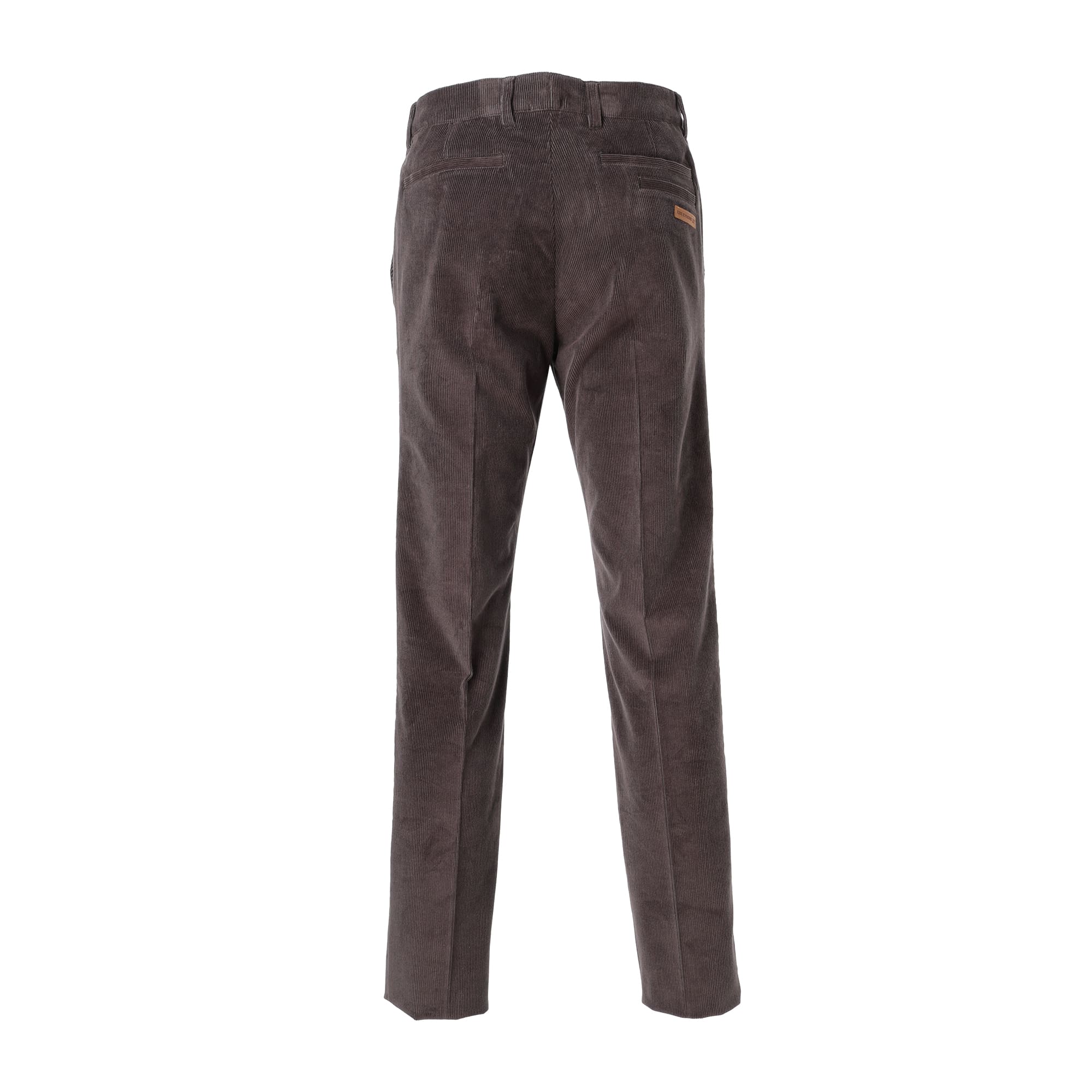 Men's Wool Corduroy Long Pants, Charcoal
