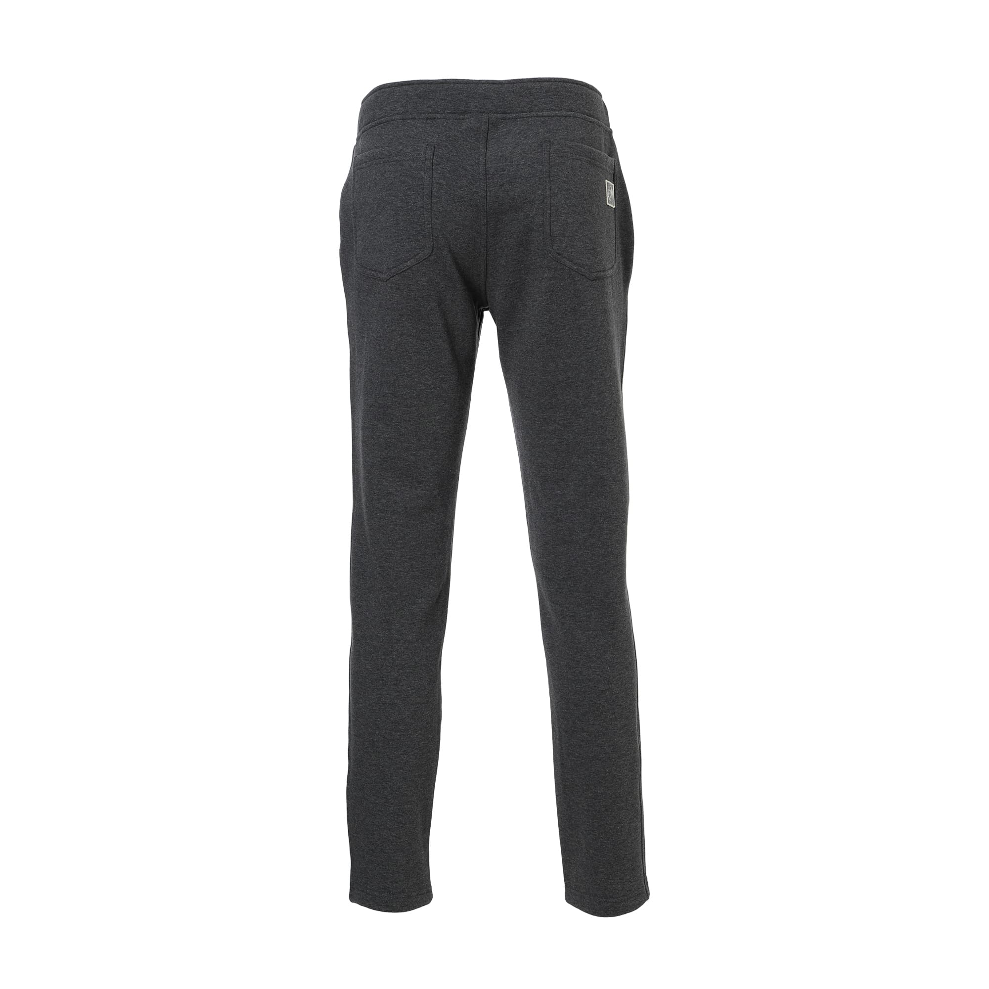 MEN LONG-STAPLE COTTON BOMBER スウェットパンツ チャコール