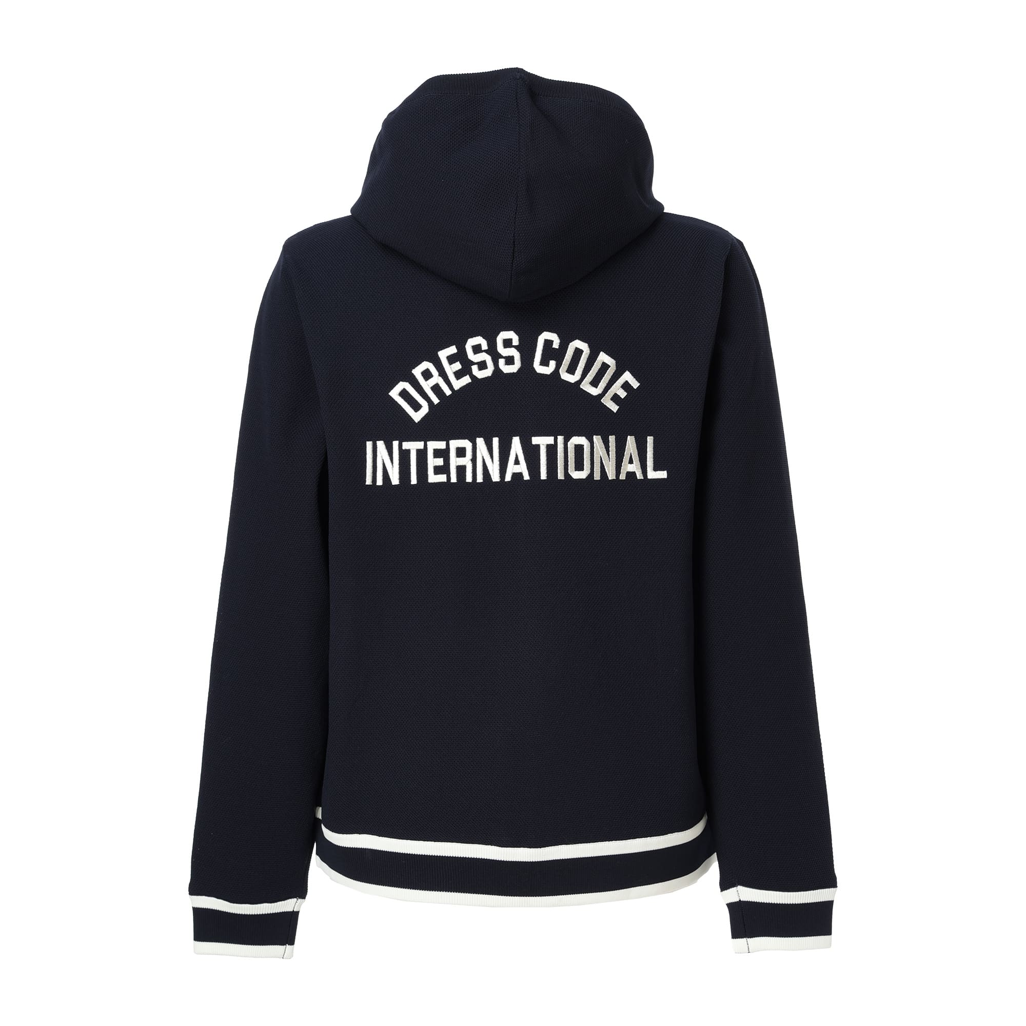 WOMEN Proof Plus ECO stretch ニットブルゾン(防風裏地付) ネイビー