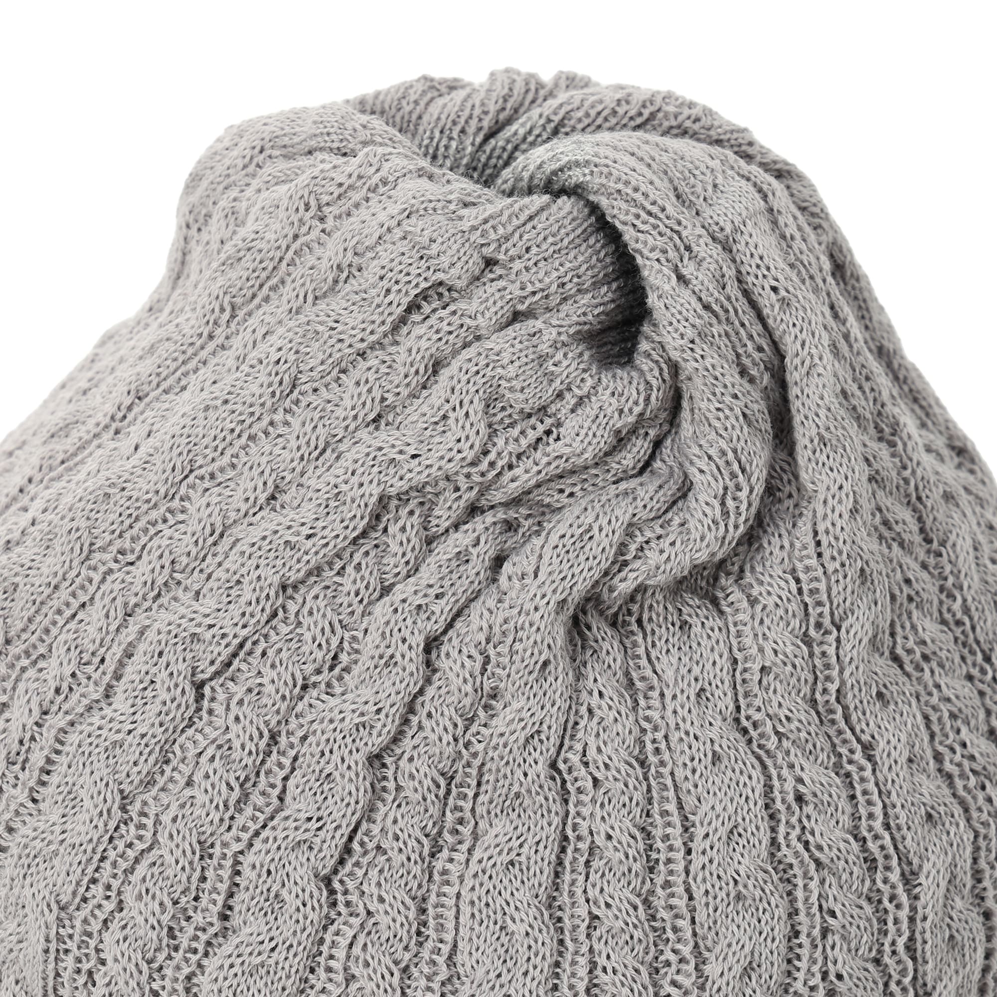 UNISEX スクリューニットキャップ シルバーグレー