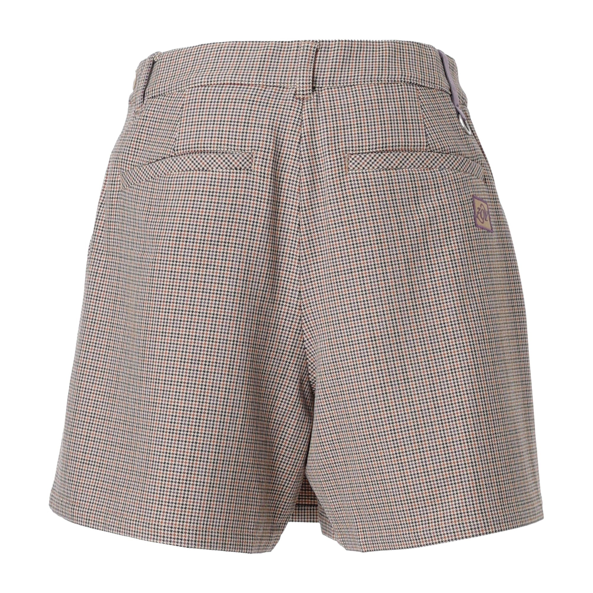 WOMEN ガンクラブ裏起毛ストレッチ ラップキュロット グレープ