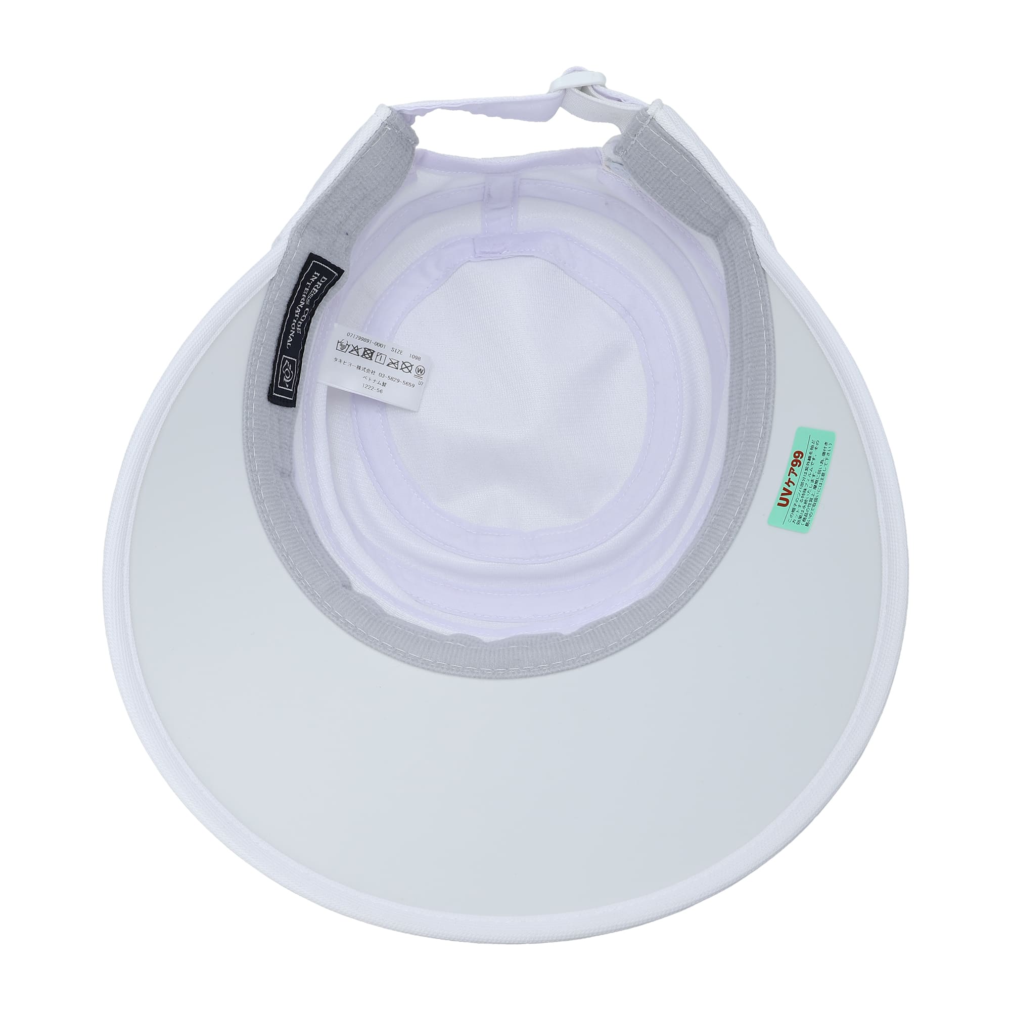 WOMEN 2wayギガバイザー ホワイト