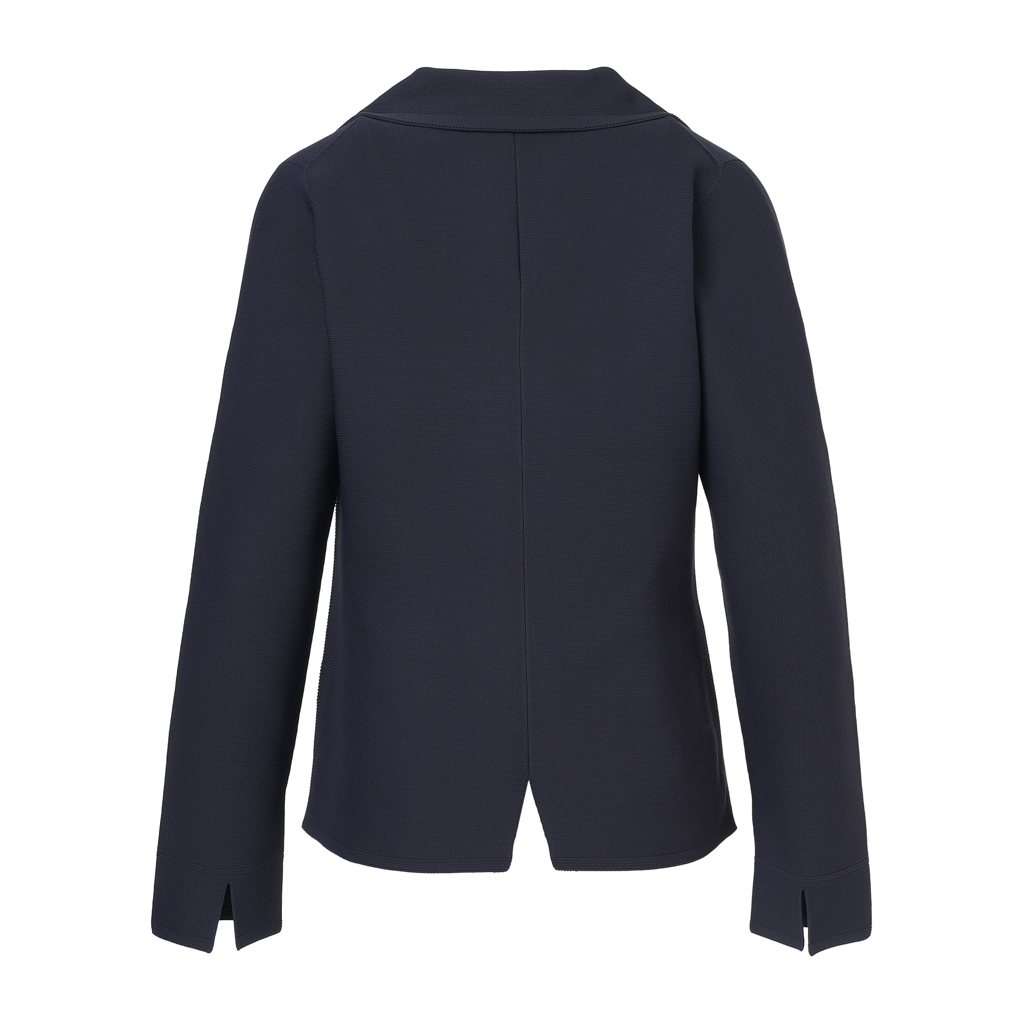 WOMEN ホールガーメント ジャケット ネイビー