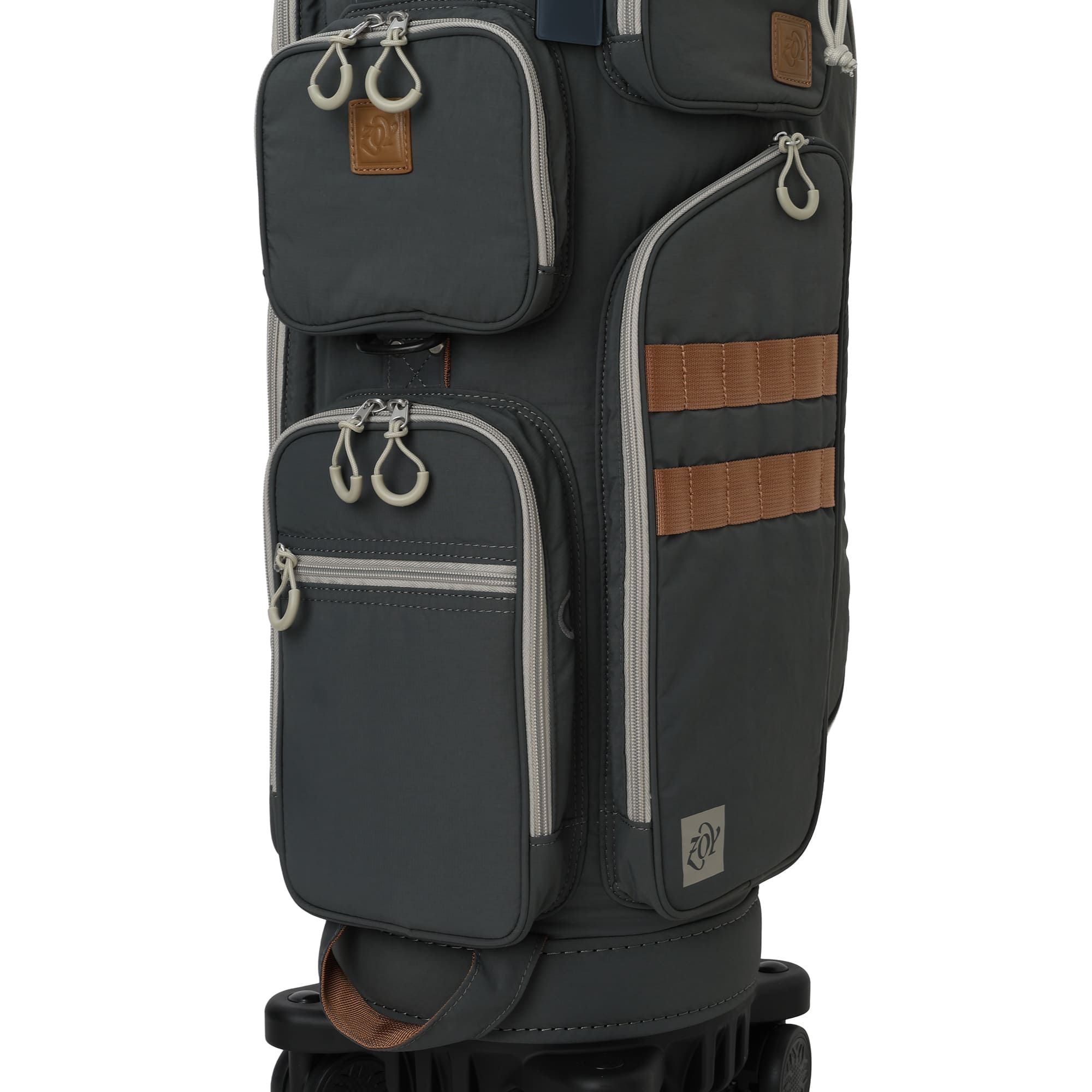 UNISEX 4-wheeled caddy bag, charcoal