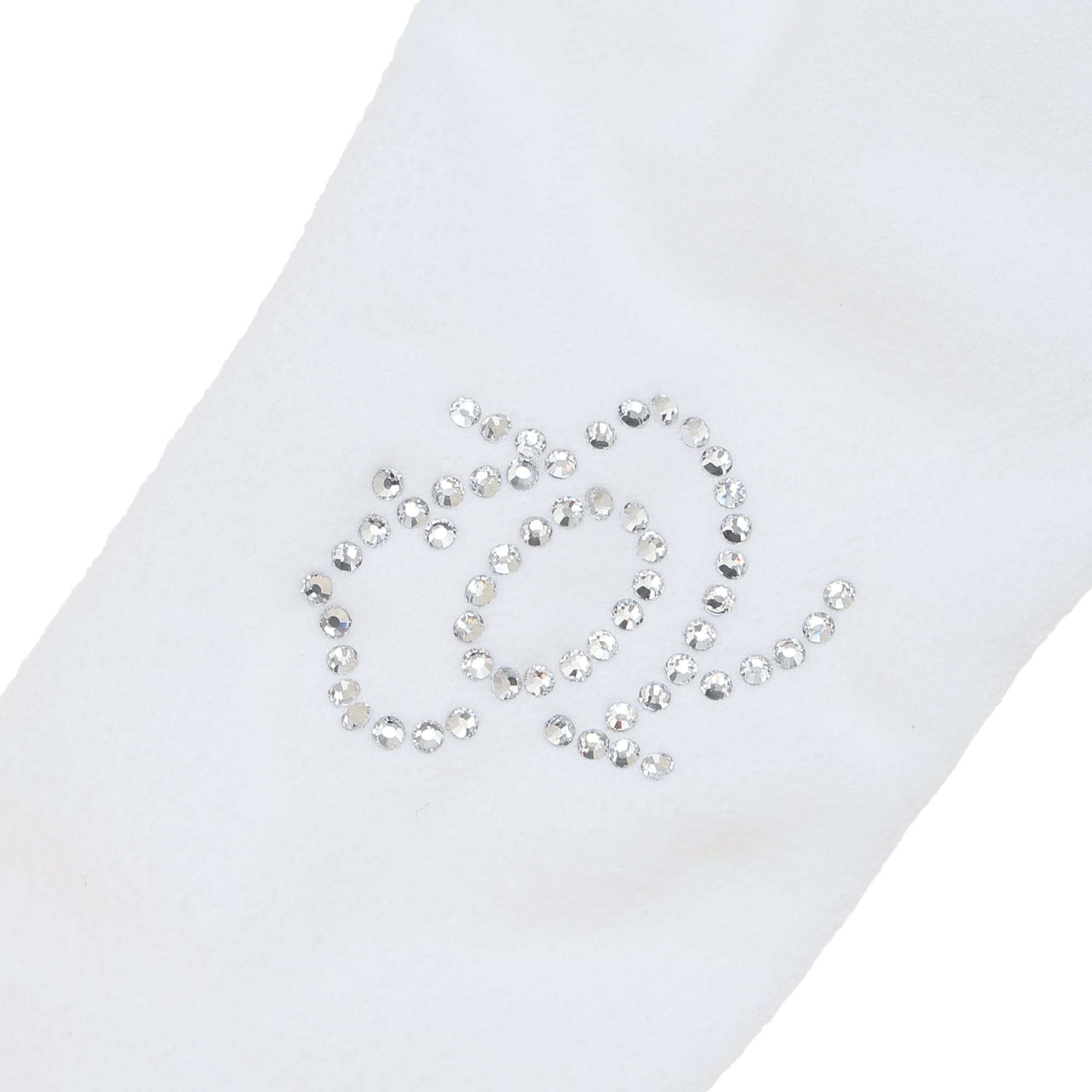 Women's Cold Air Rhinestone Arm Covers in Black