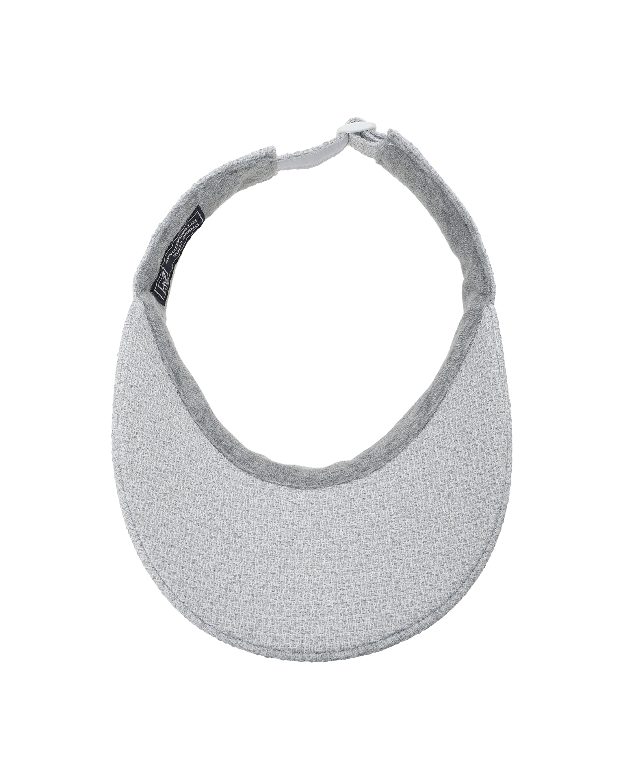 Women's Tweed Visor with Earflaps, Navy