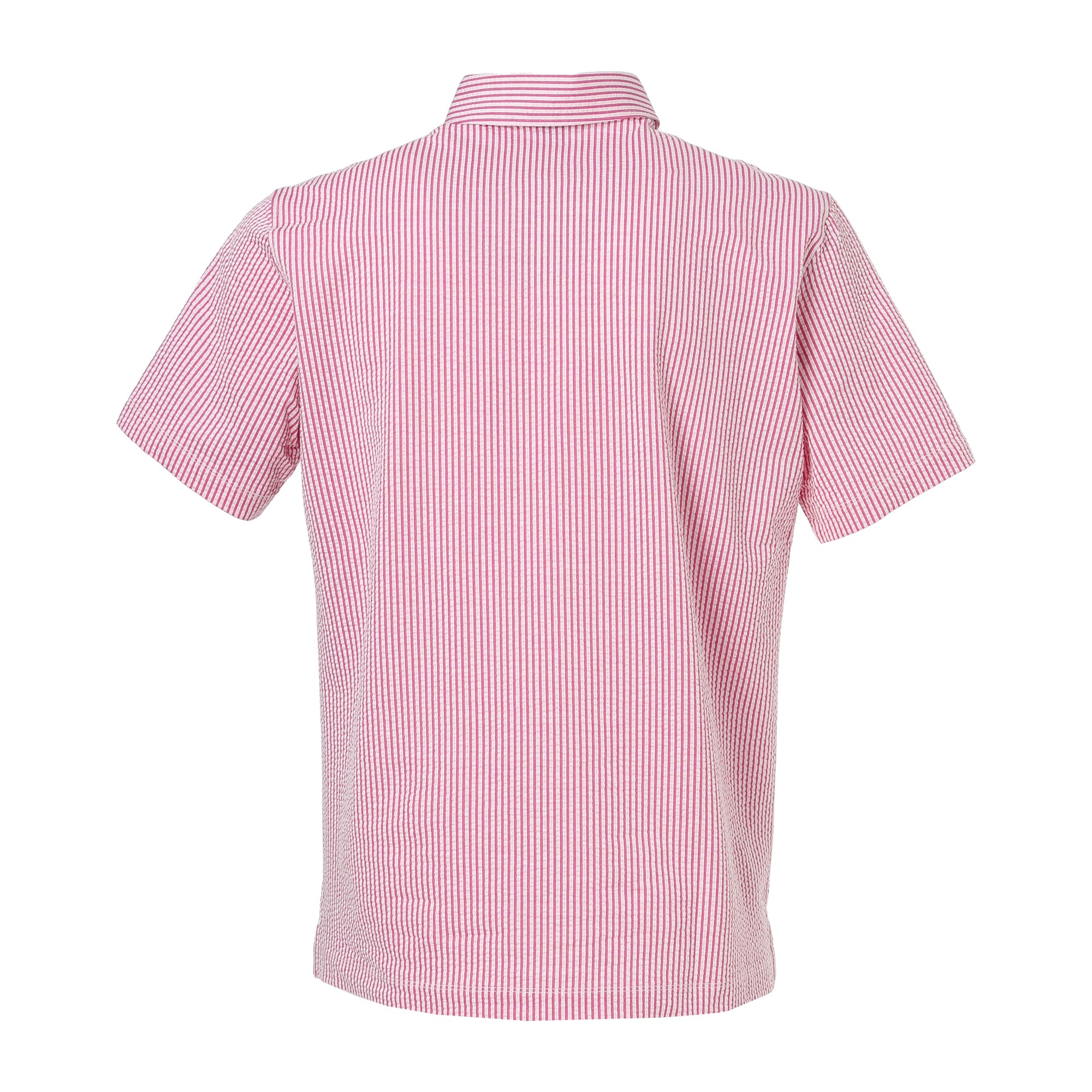 Men's Silky Soccer Jersey Short Sleeve Shirt, Cherry Pink