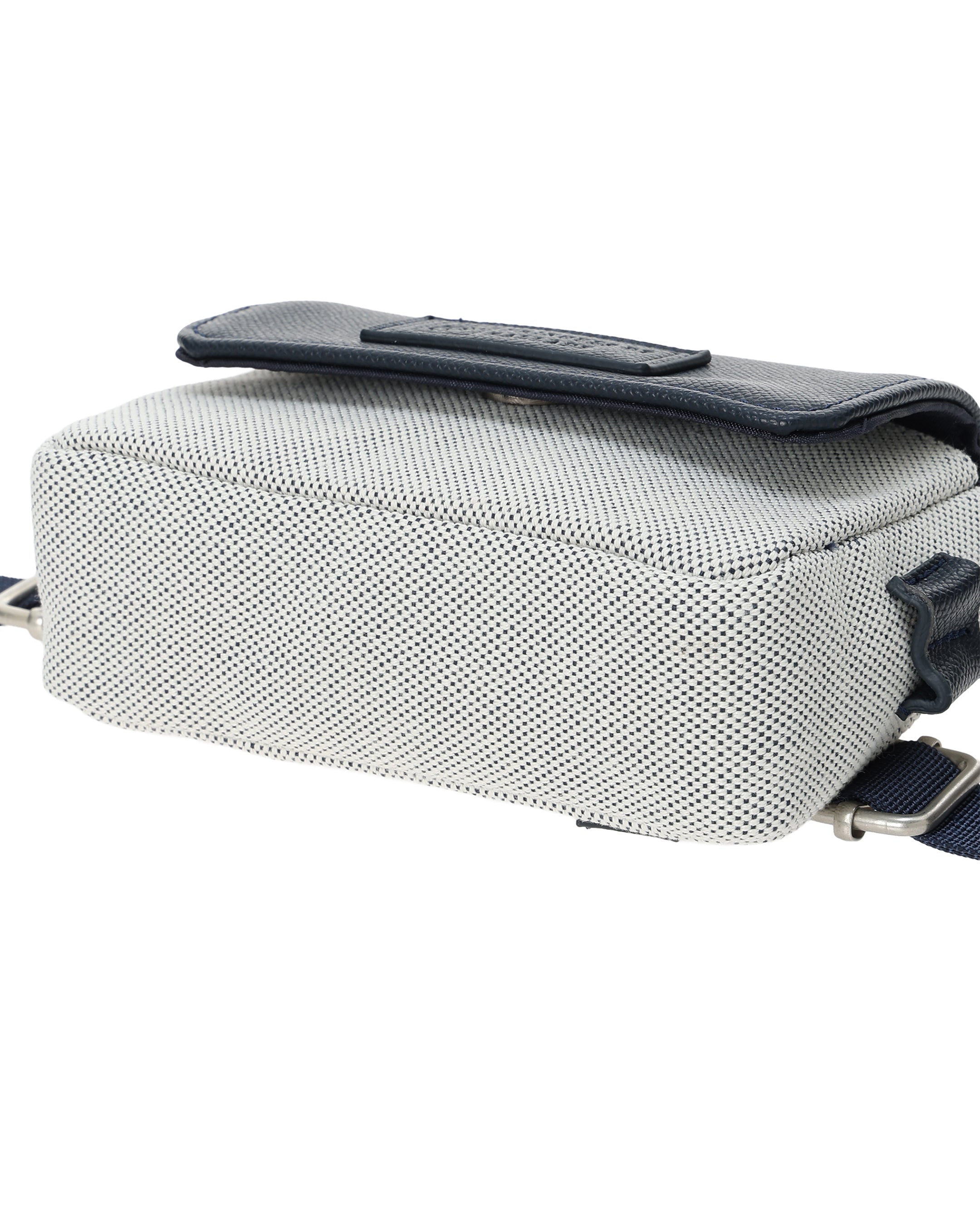 UNISEX キャンバスウエストポーチ ネイビー