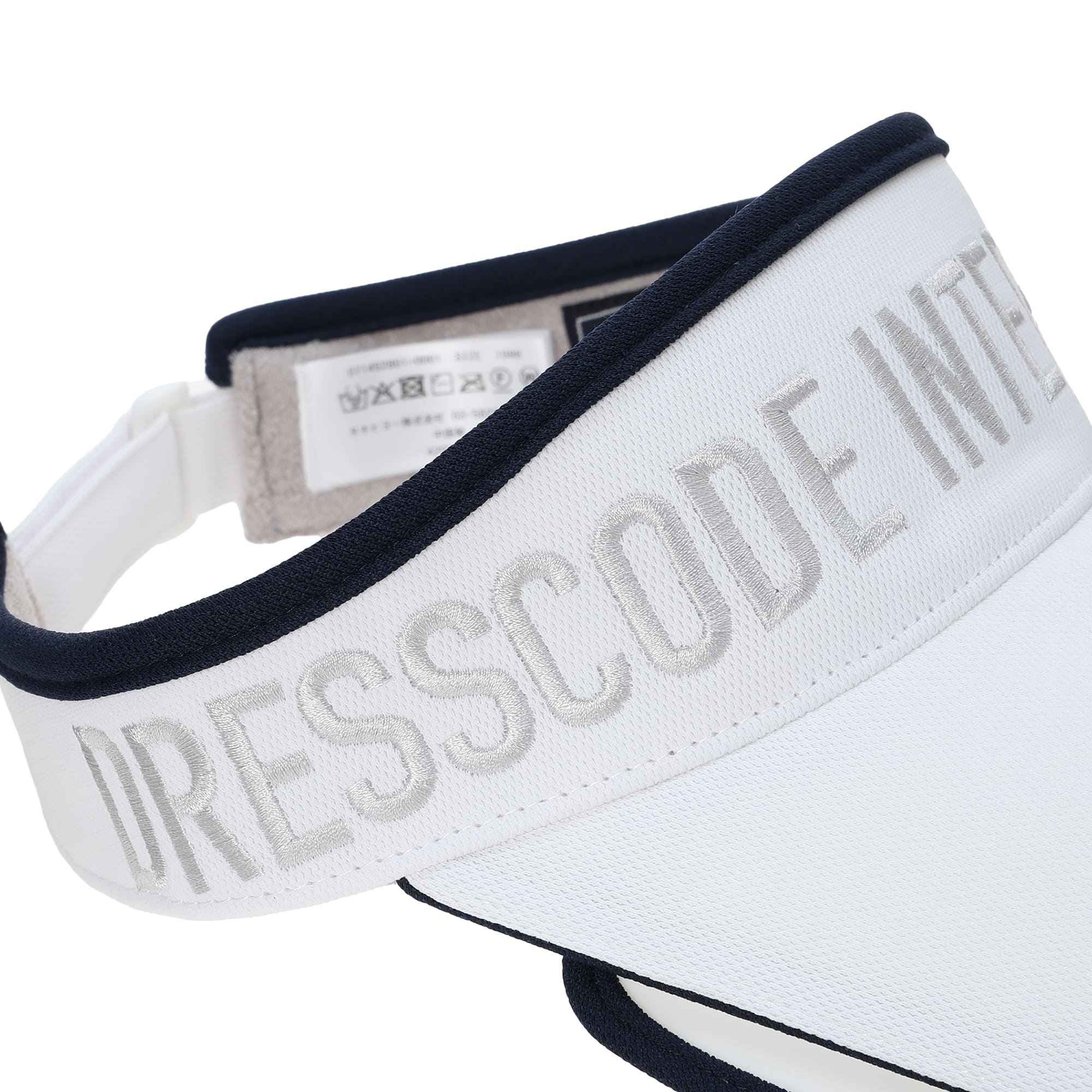 UNISEX サンシェードバイザー ホワイト