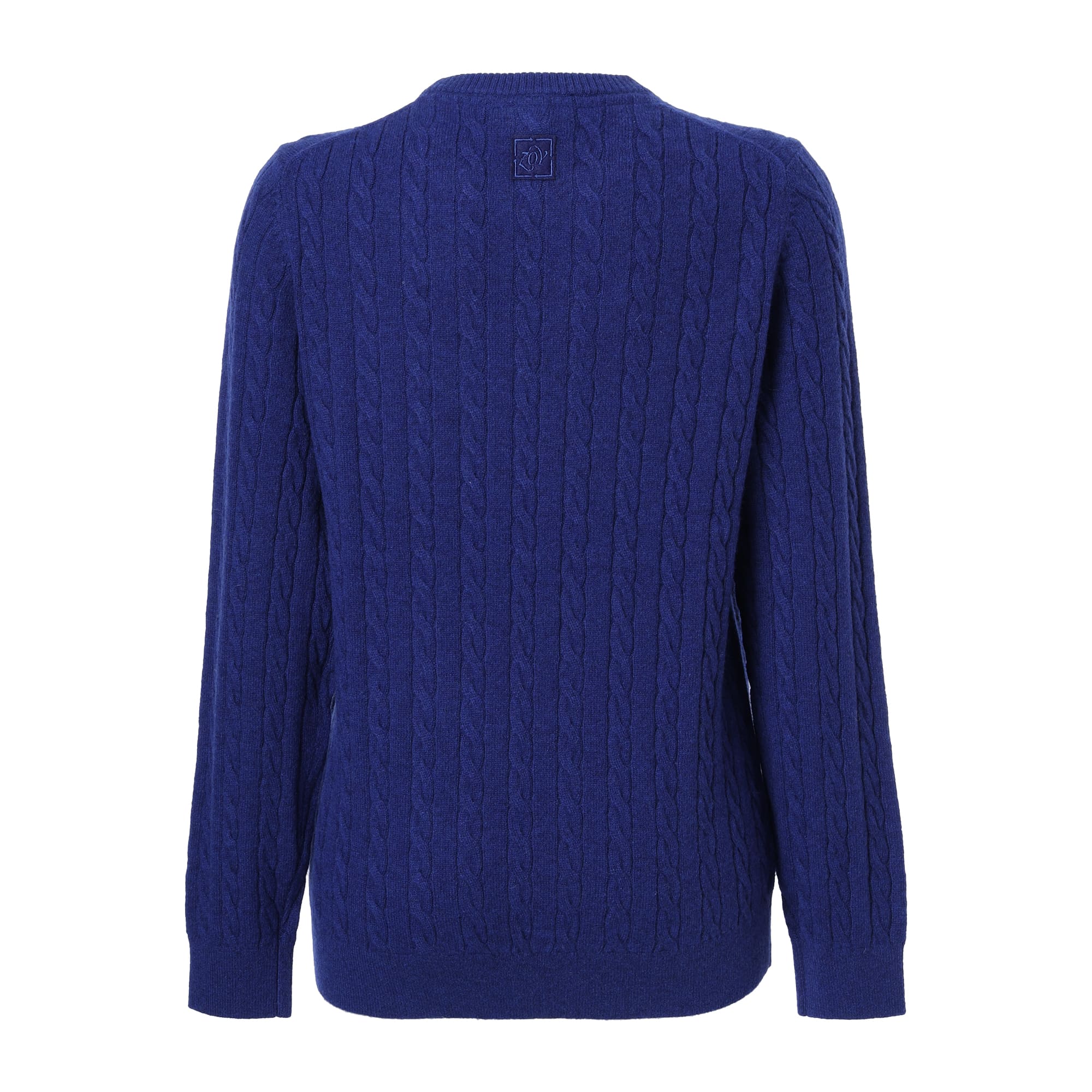 WOMEN Recycled CASHMERE 長袖セーター ロイヤルブルー