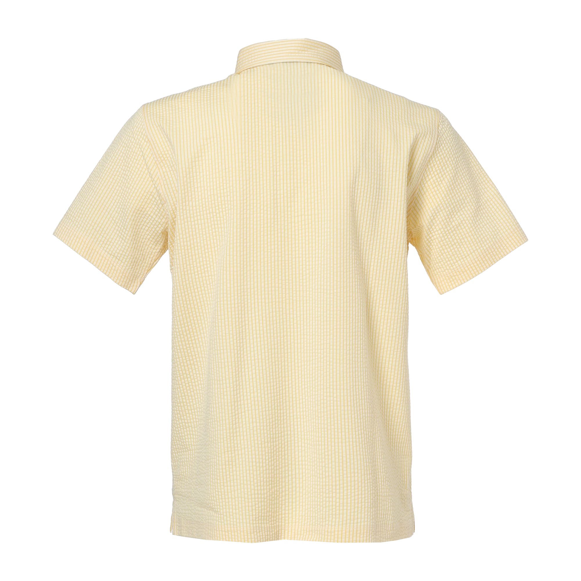 Men's Silky Soccer Jersey Short Sleeve Shirt, Banana Yellow