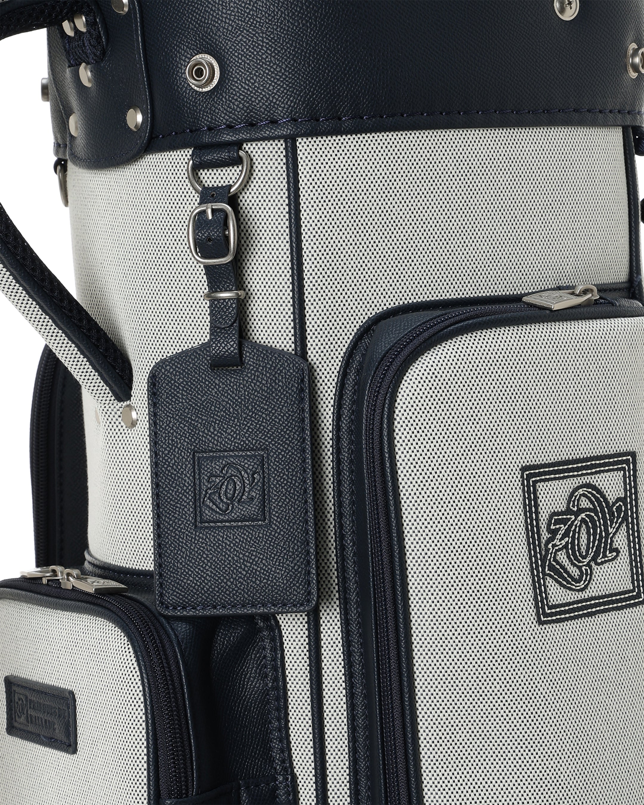 UNISEX キャンバスキャディバッグ ベージュ