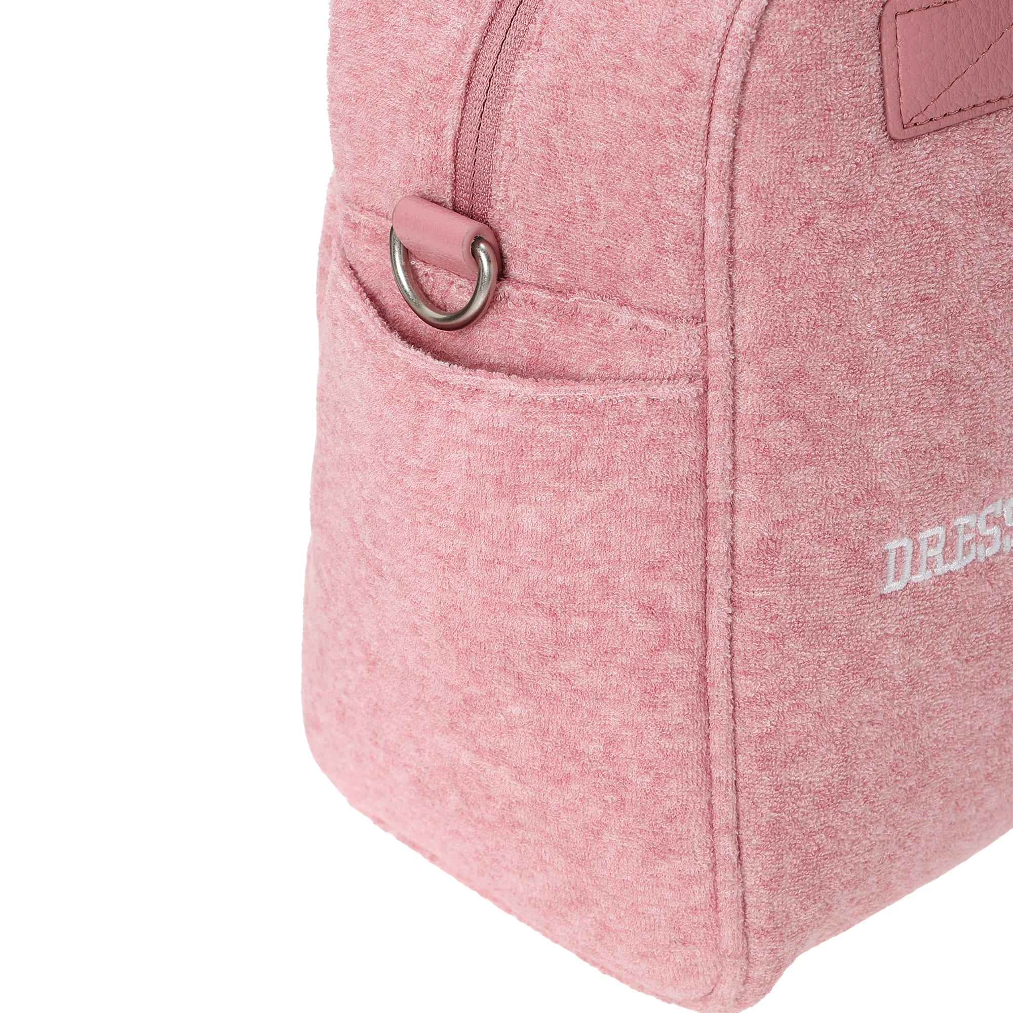 UNISEX メランジオーガニックコットンパイル カートバッグ ストロベリー