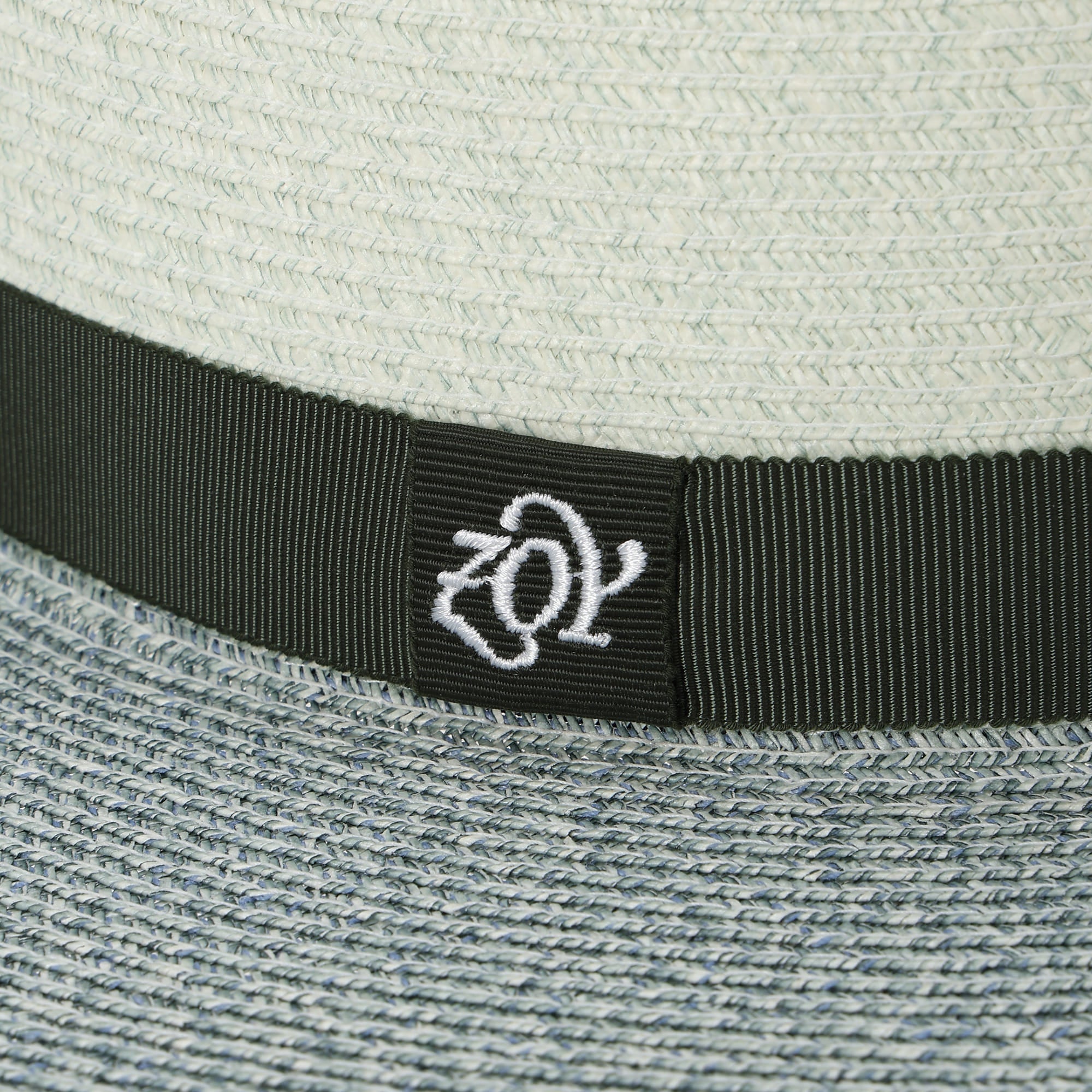 UNISEX Paper Braid Hat Green