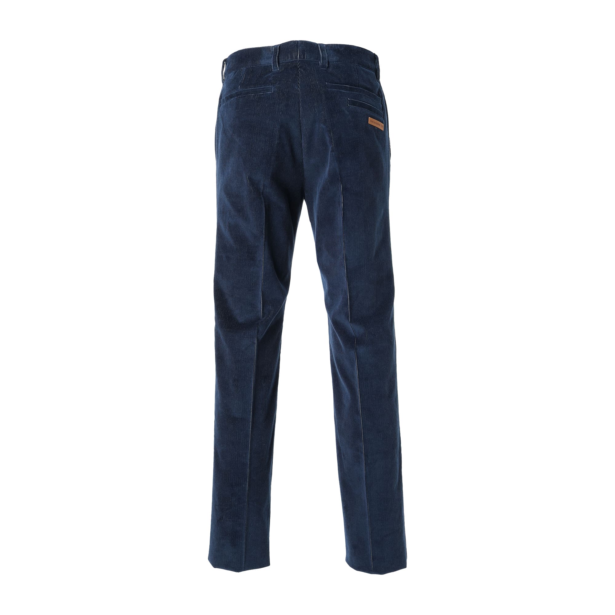 Men's Wool Corduroy Long Pants in Dark Slate