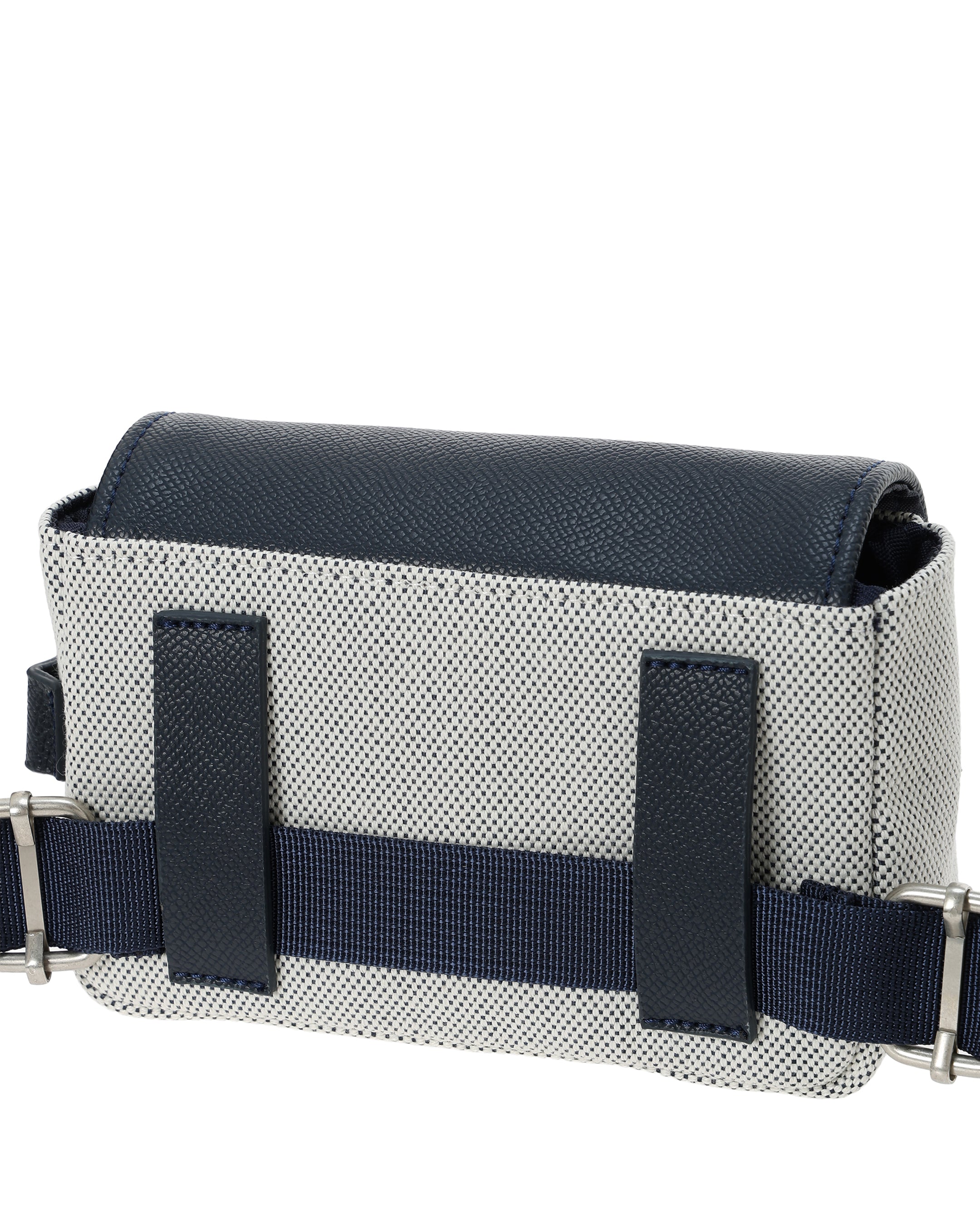 UNISEX キャンバスウエストポーチ ネイビー