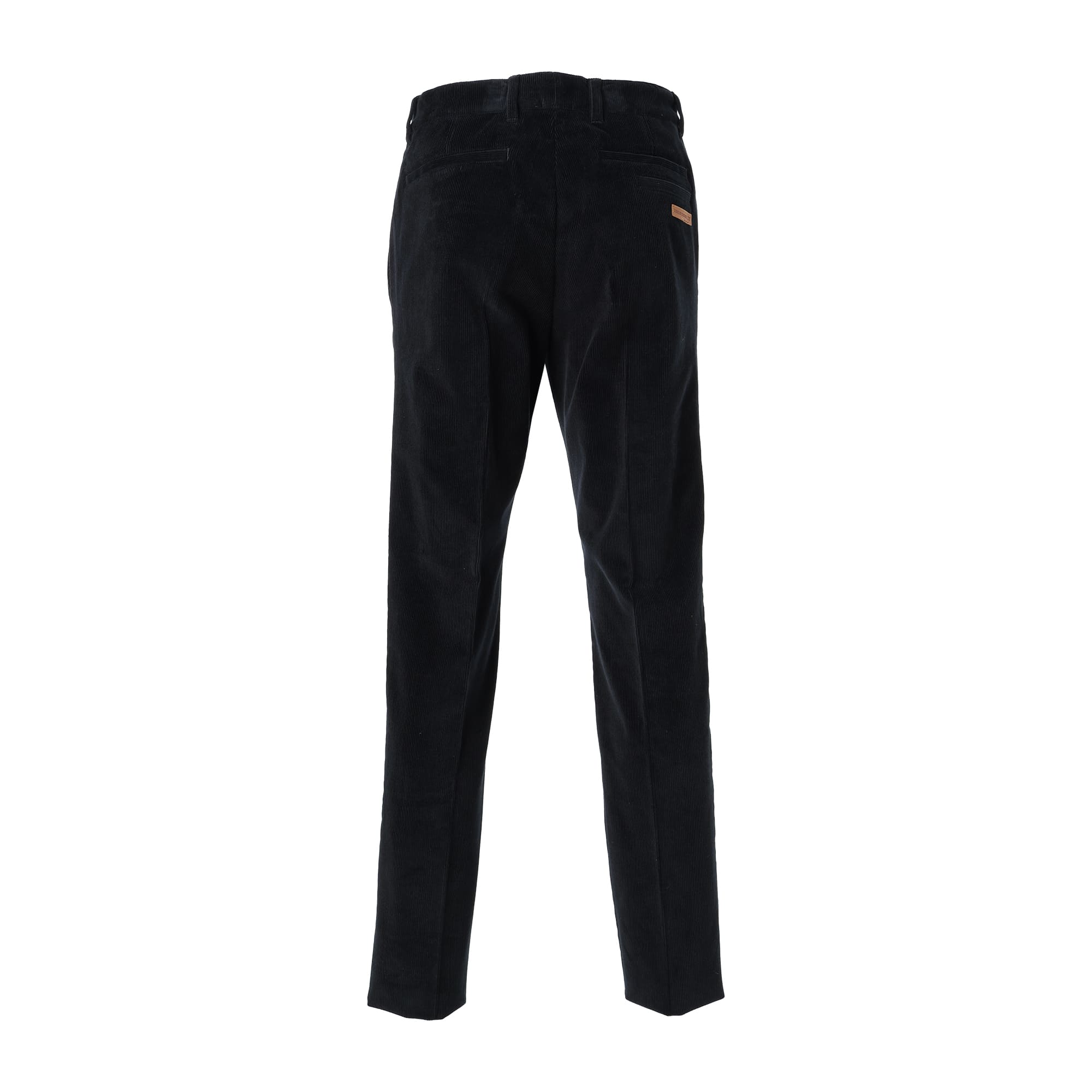Men's Wool Corduroy Long Pants, Navy