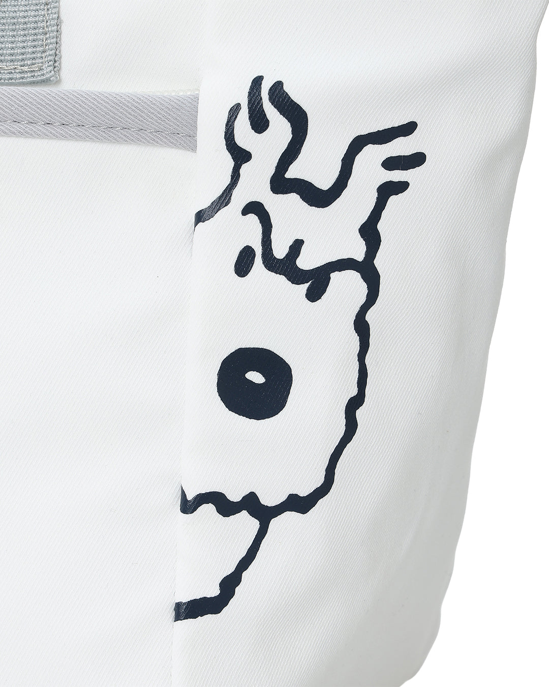 【 TINTIN × ZOY 】 UNISEX ツイルカートバッグ ネイビー