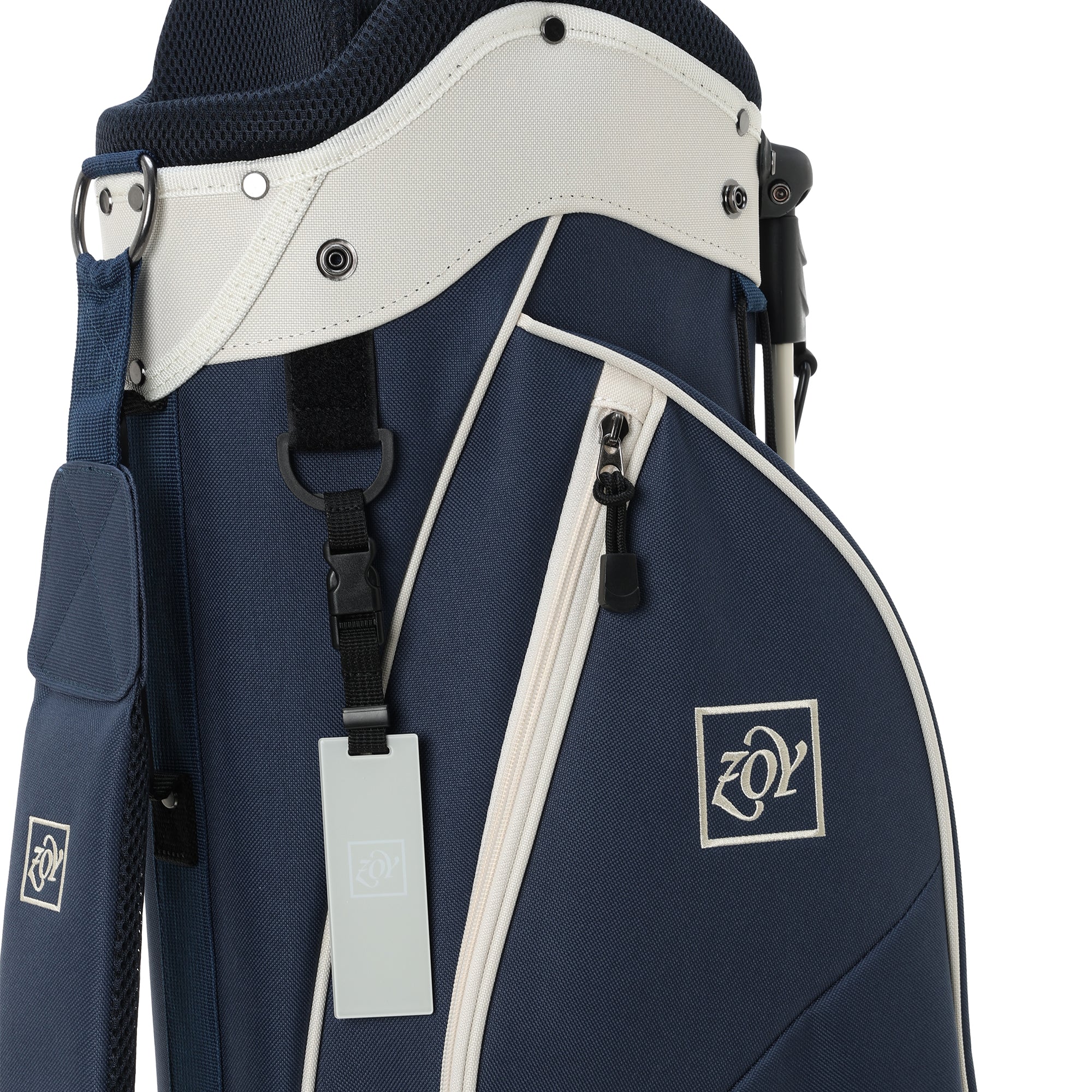 UNISEX 軽量スタンドキャディバッグ ネイビー