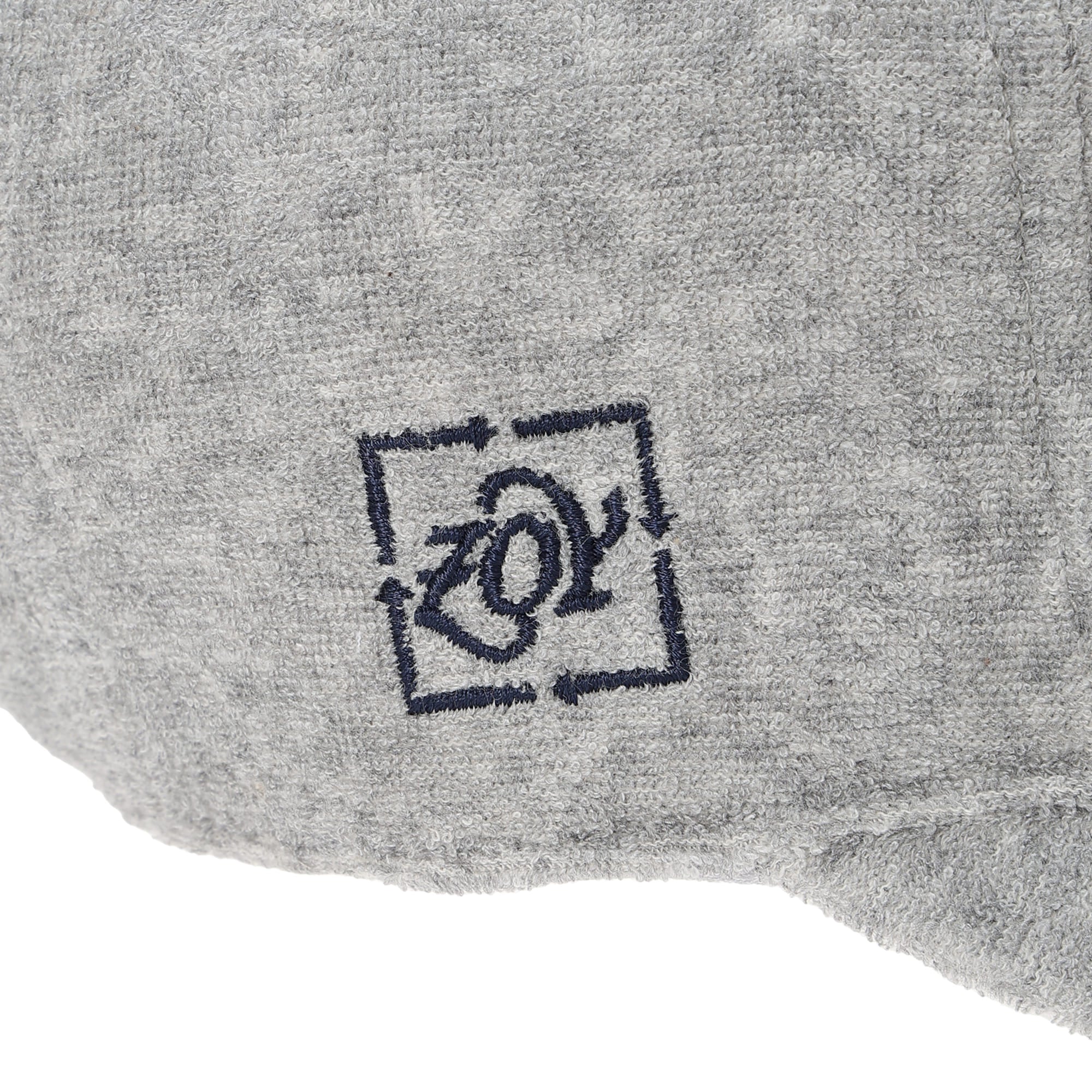 UNISEX メランジオーガニックコットンパイル キャップ ネイビー