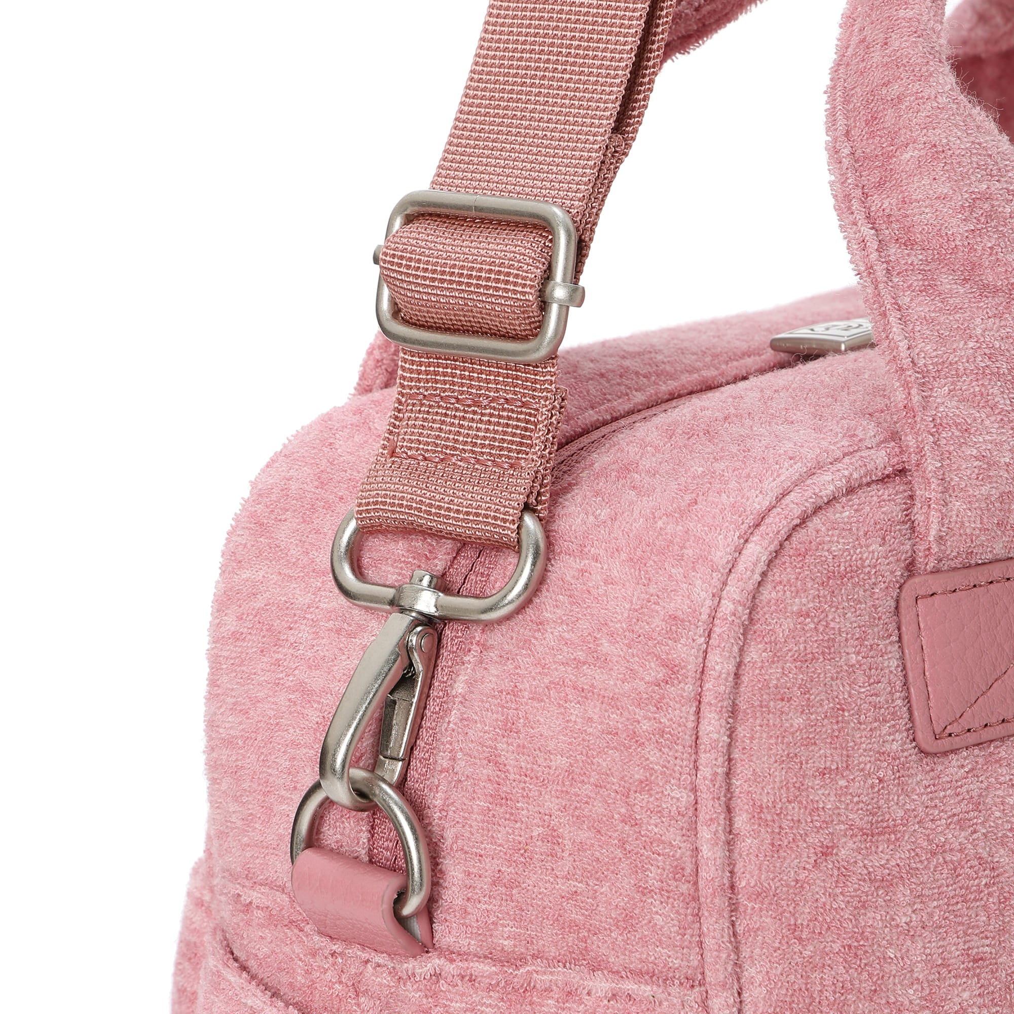 UNISEX メランジオーガニックコットンパイル カートバッグ ストロベリー