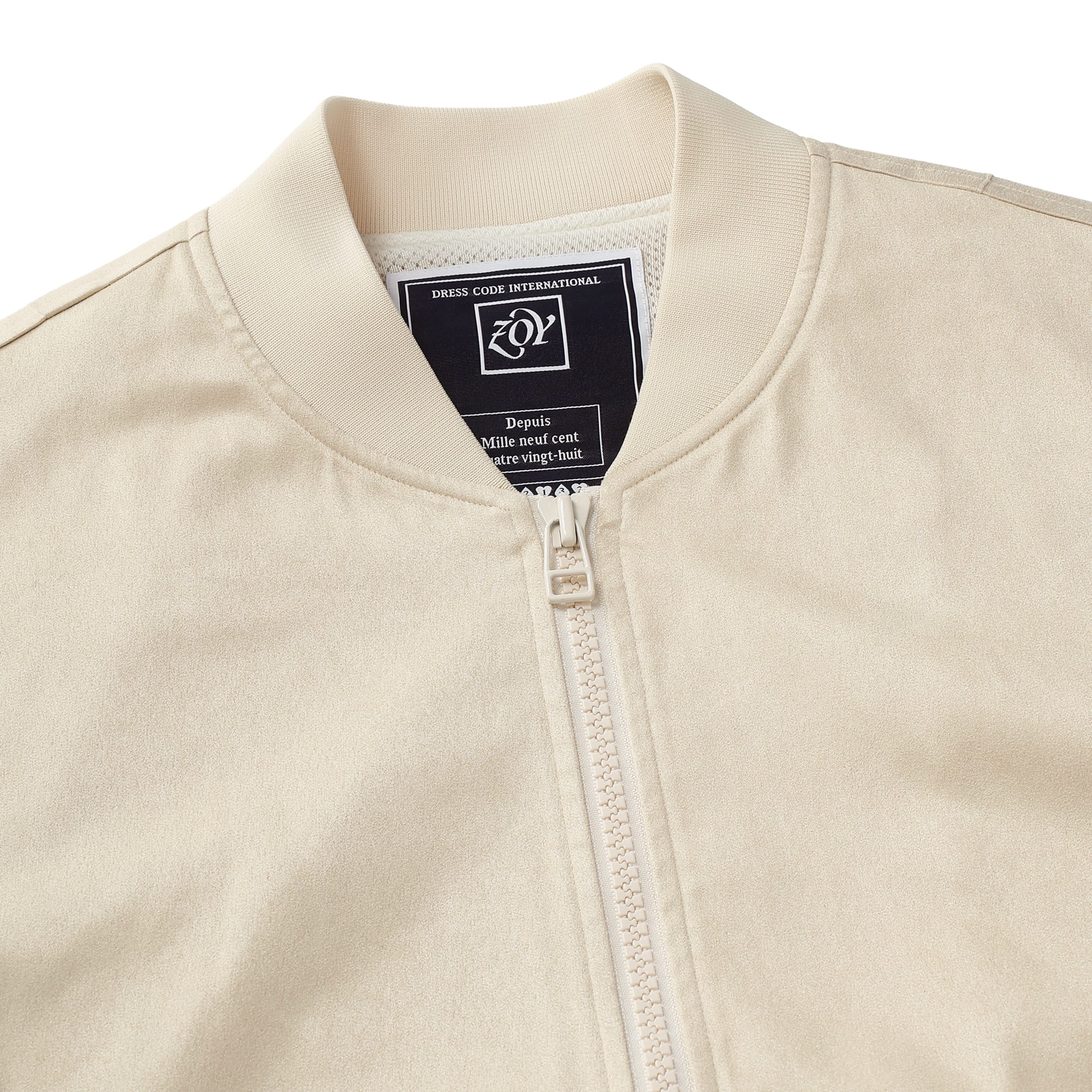 MEN NEW KOMASUEDE ブルゾン シルバーグレー