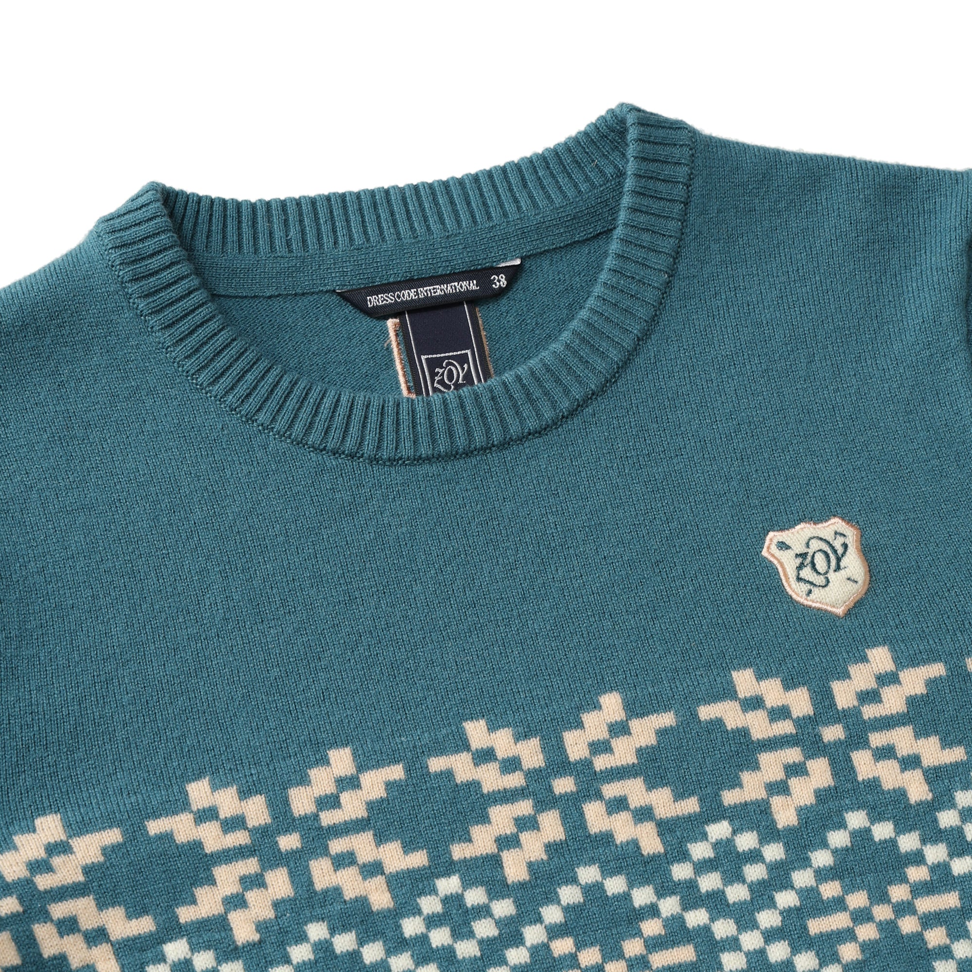 Women's Superfine Merino Wool x Cashmere Long Sleeve Sweater, Navy, 071644712