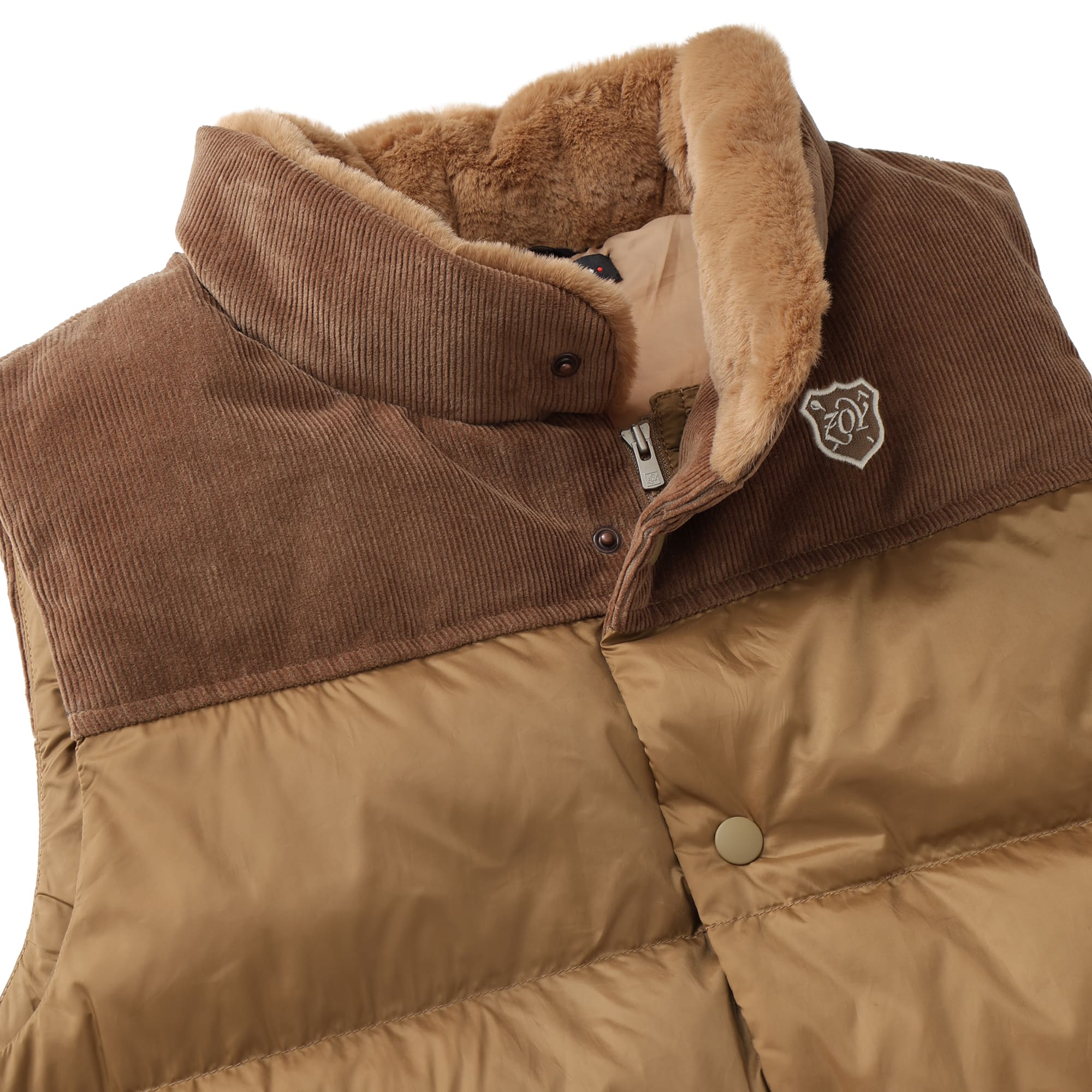 MEN 光電子ダウンベスト ダークスレイト