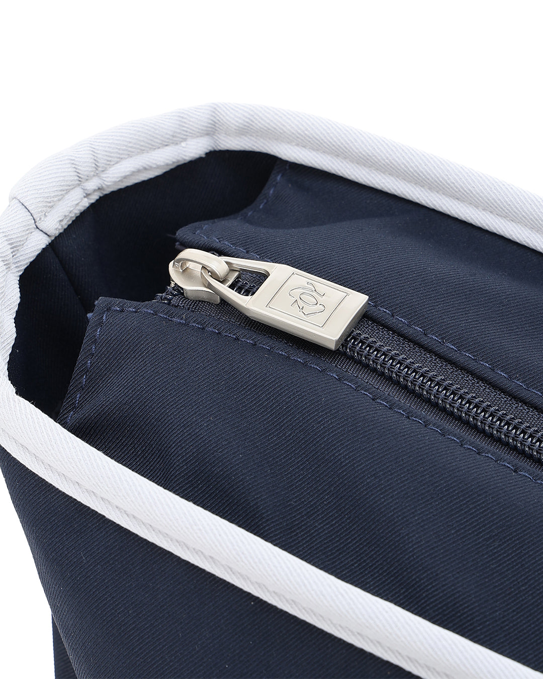 【 TINTIN × ZOY 】 UNISEX ツイルビッグトートバッグ ネイビー