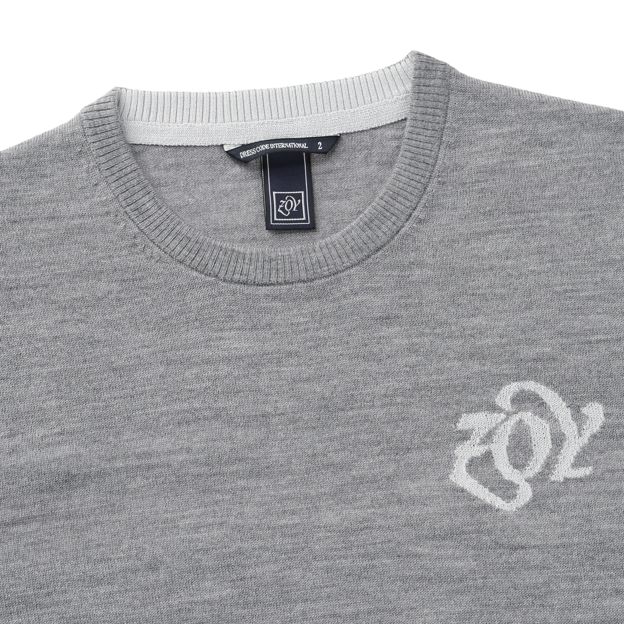 MEN エクストラファインメリノウール 長袖セーター モカ