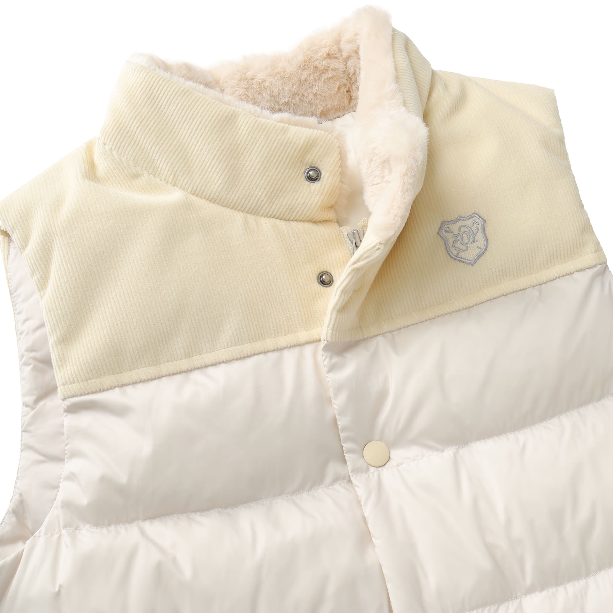 WOMEN 光電子ダウンベスト ミッドナイトネイビー