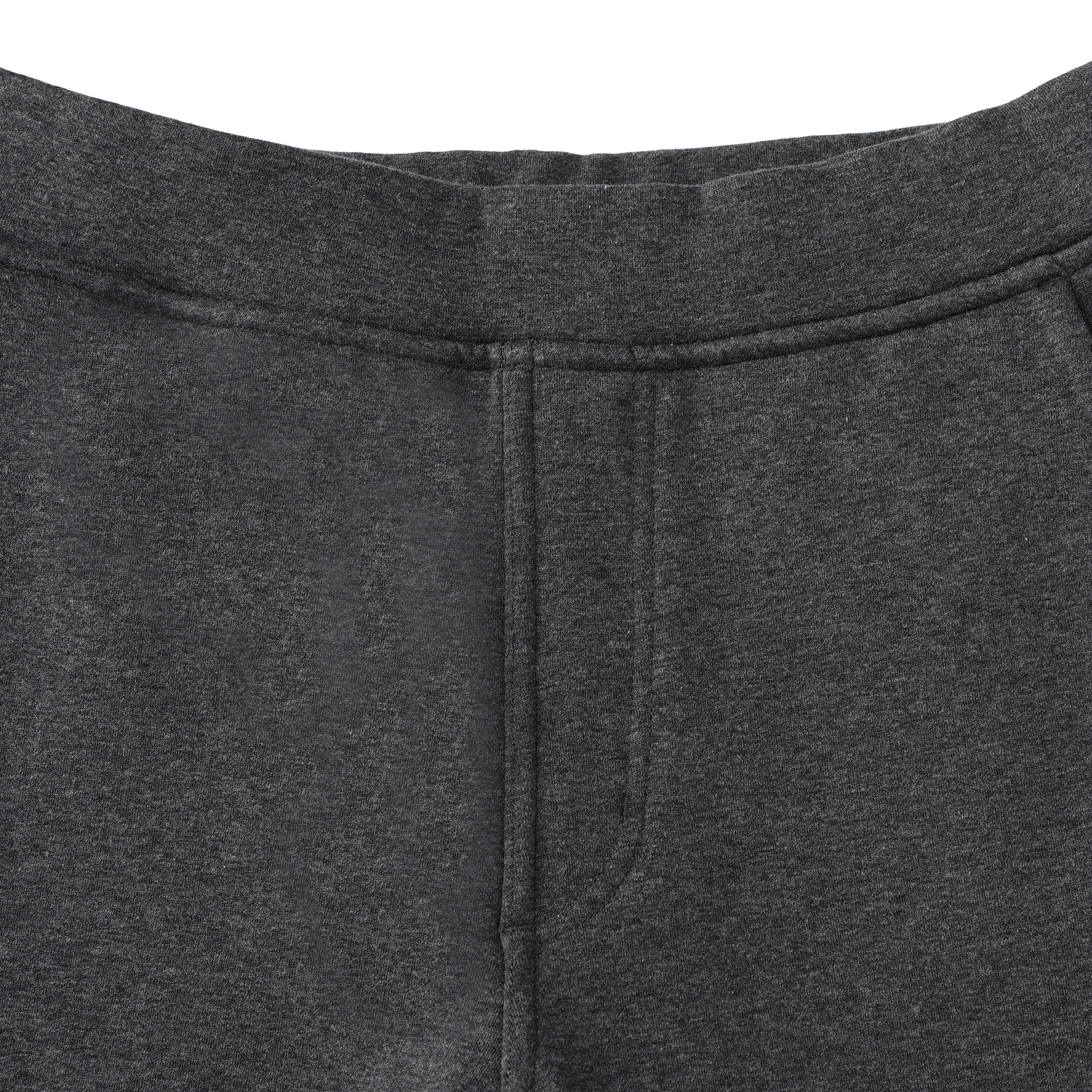 WOMEN LONG-STAPLE COTTON BOMBER スウェットパンツ チャコール