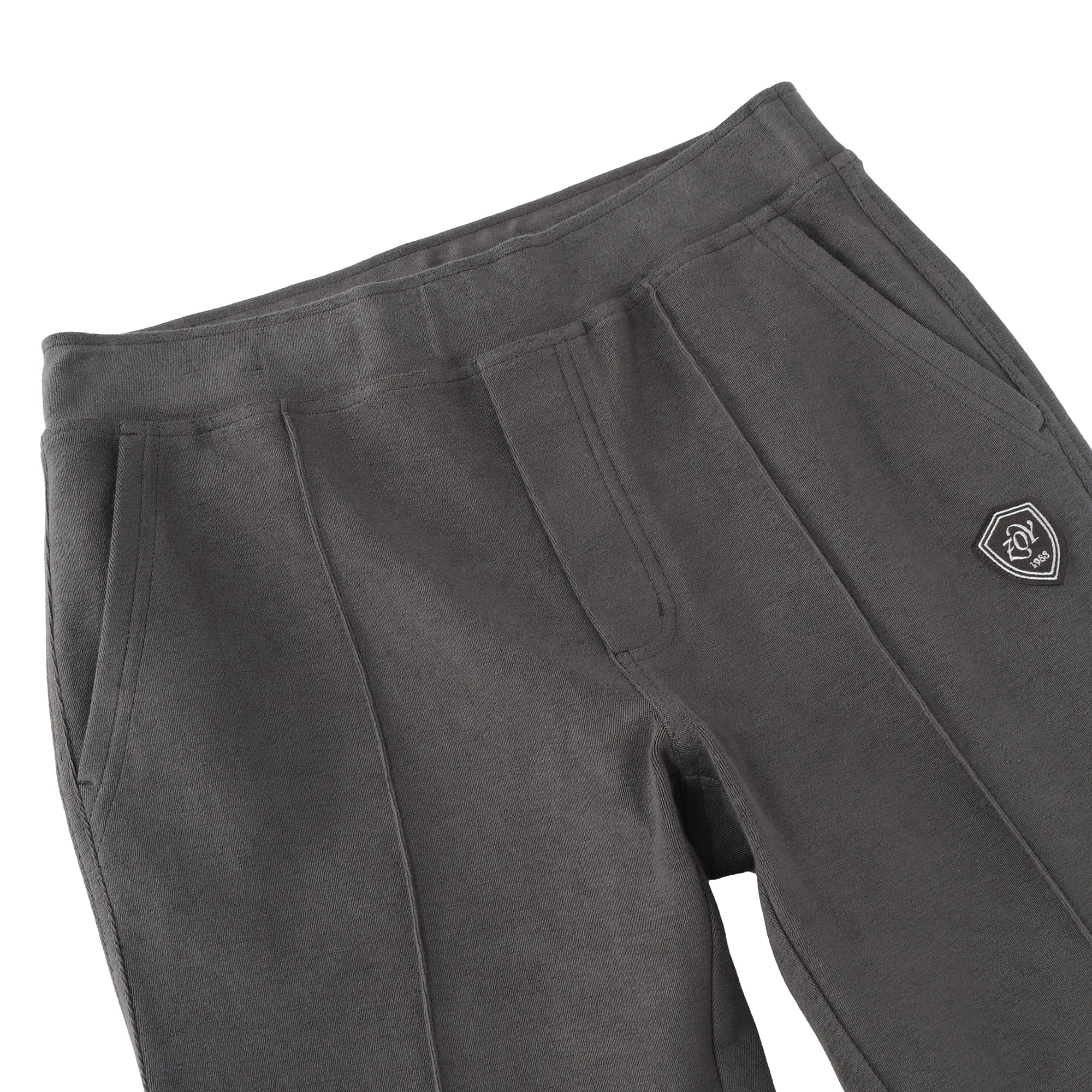 Men's Organic Cotton Pile Long Pants in White
