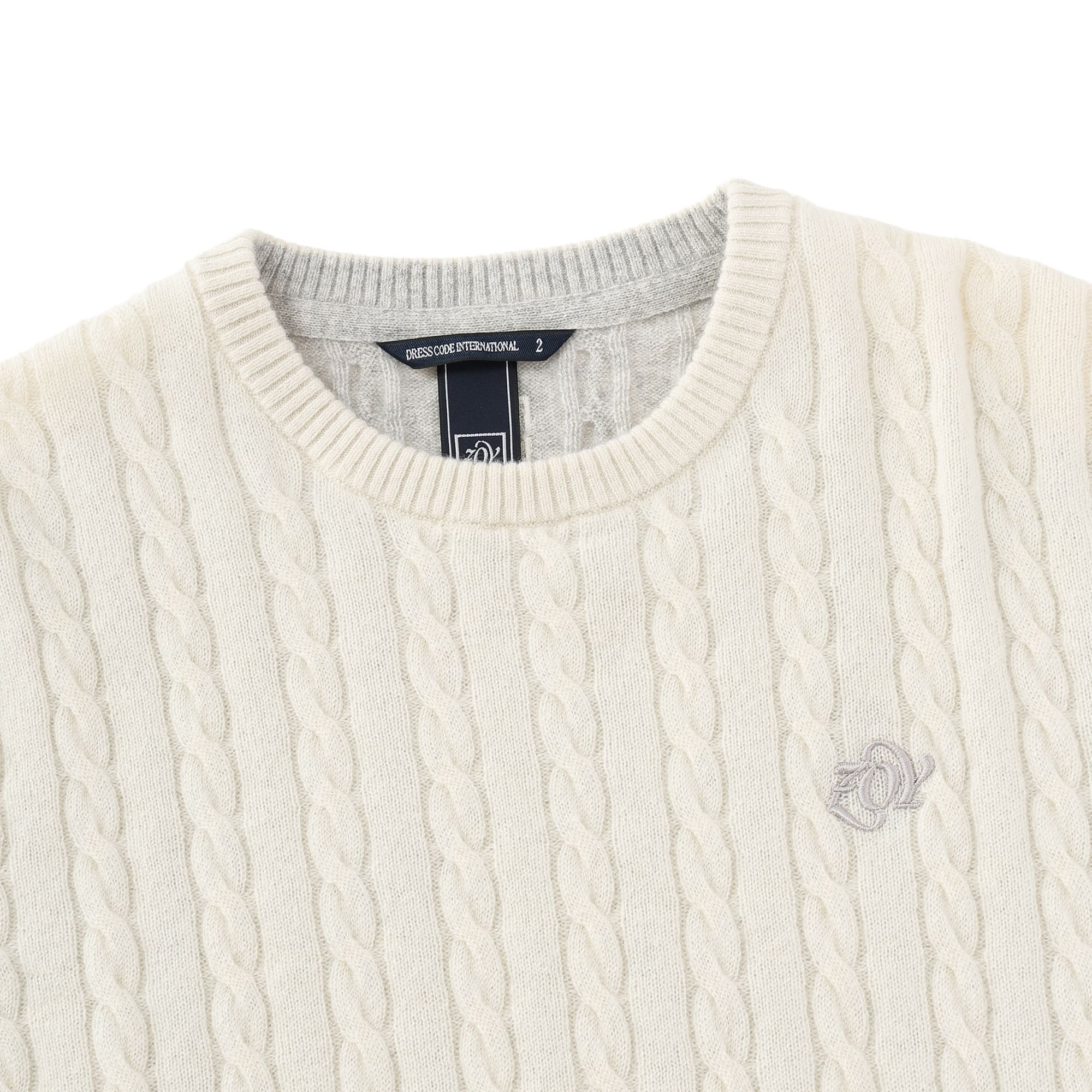 MEN Recycled CASHMERE 長袖セーター ネイビー