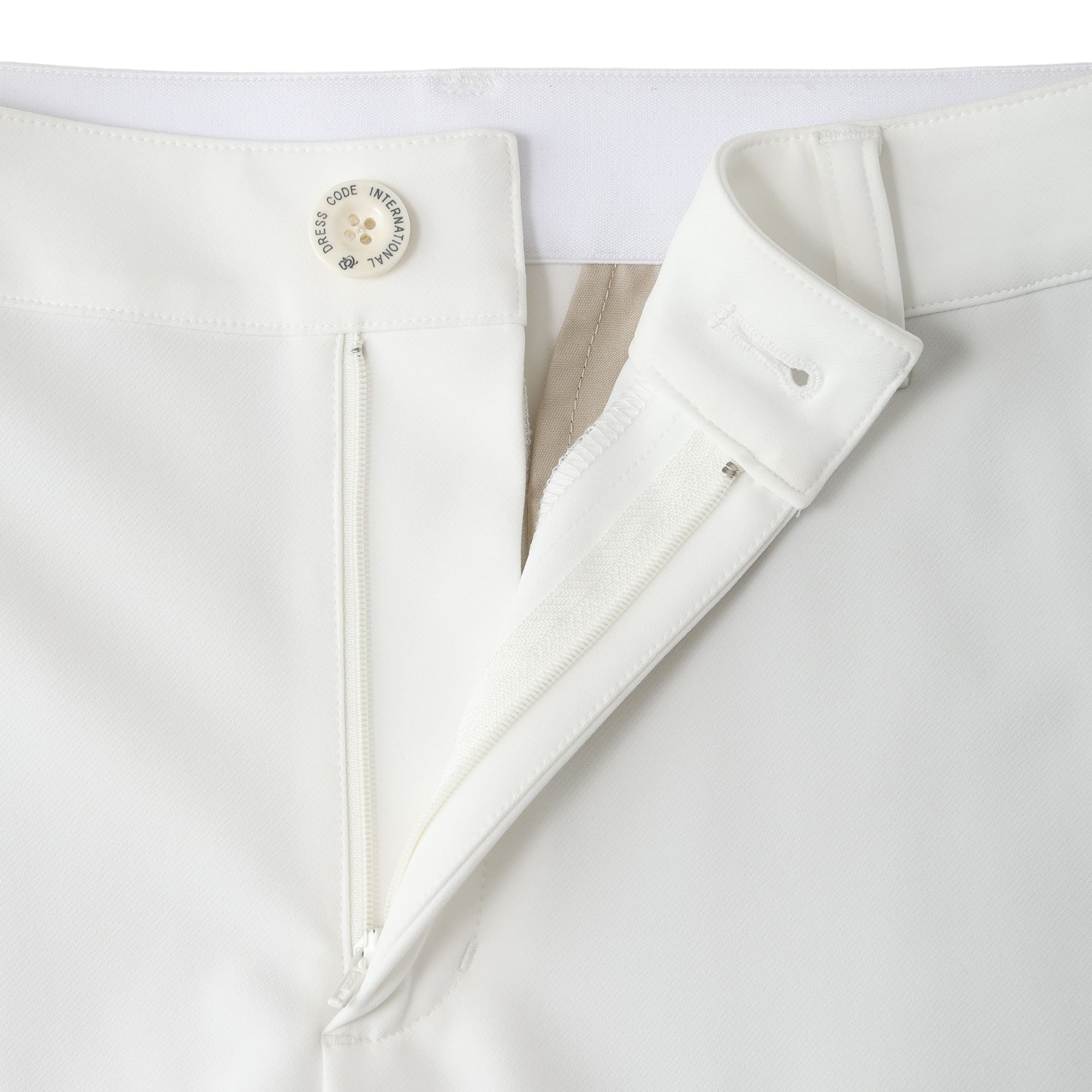 WOMEN 360°ナイロンストレッチ ロングパンツ ネイビー