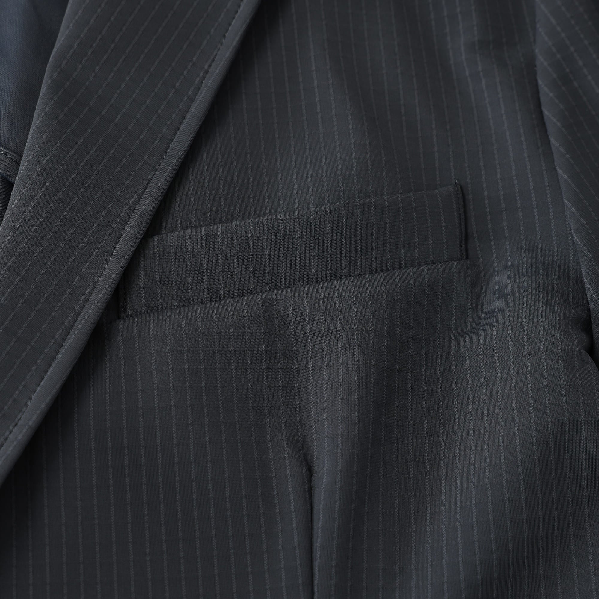 MEN Shadow Stripe Super Stretch Jacket Navy