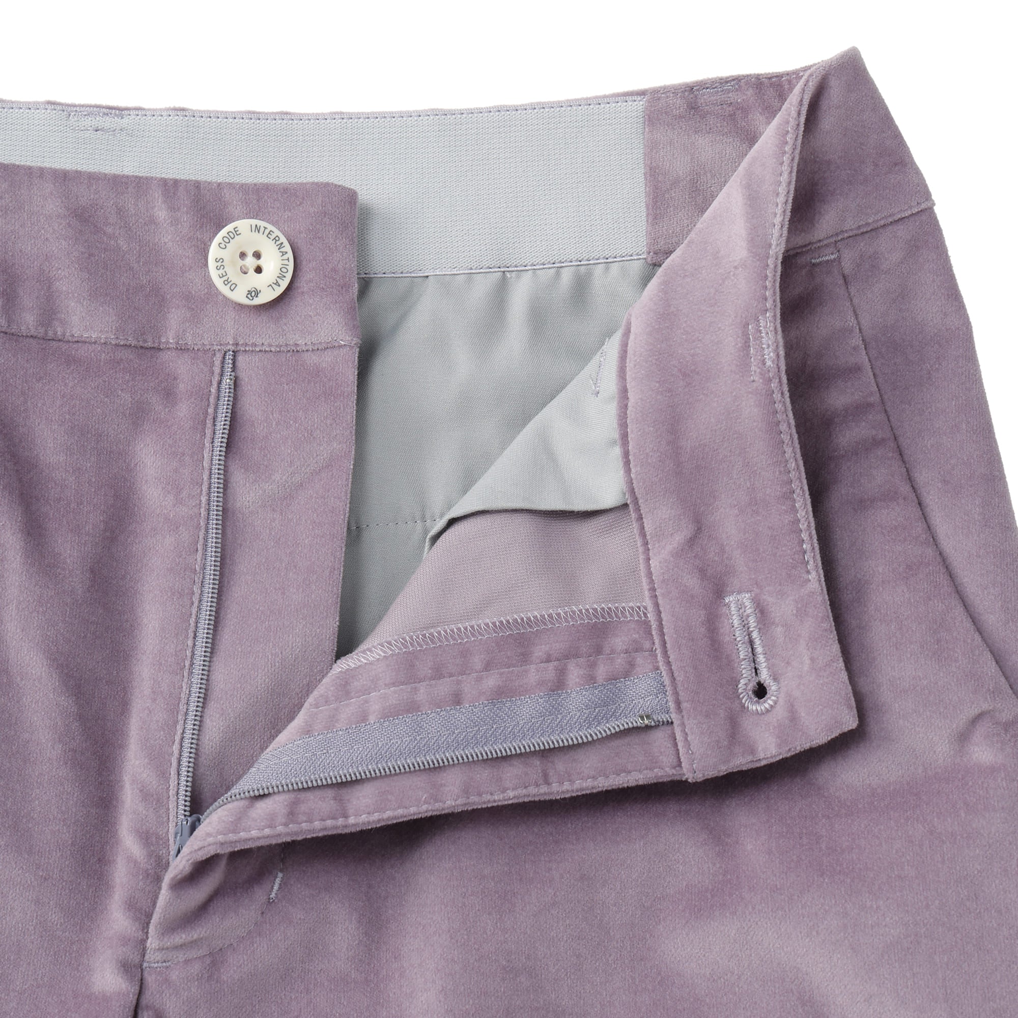 WOMEN COTTON velvetteen ロングパンツ ミント