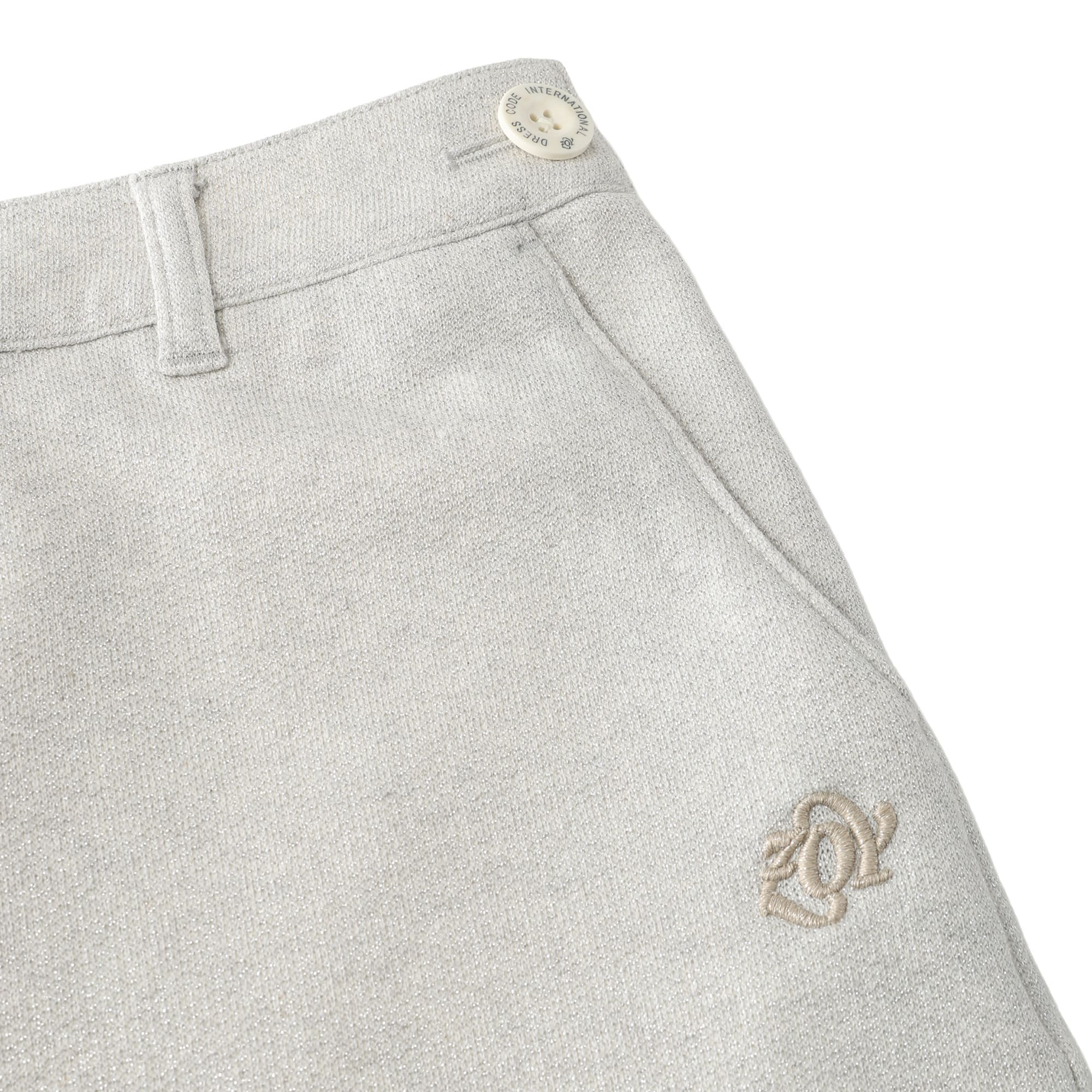 Women's Glister French Terry Skirt in White