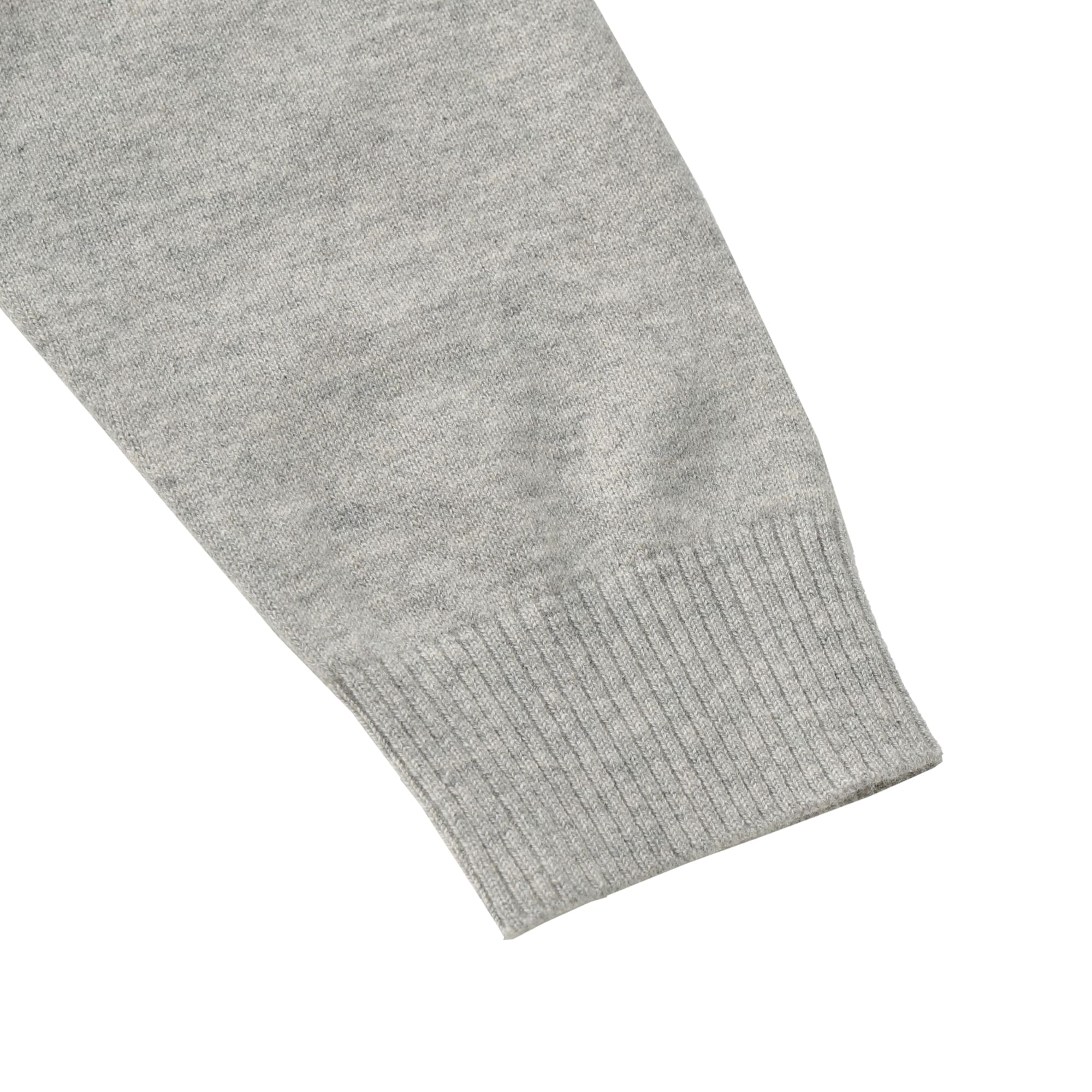 MEN Superfine merino wool x cashmere 長袖セーター ネイビー