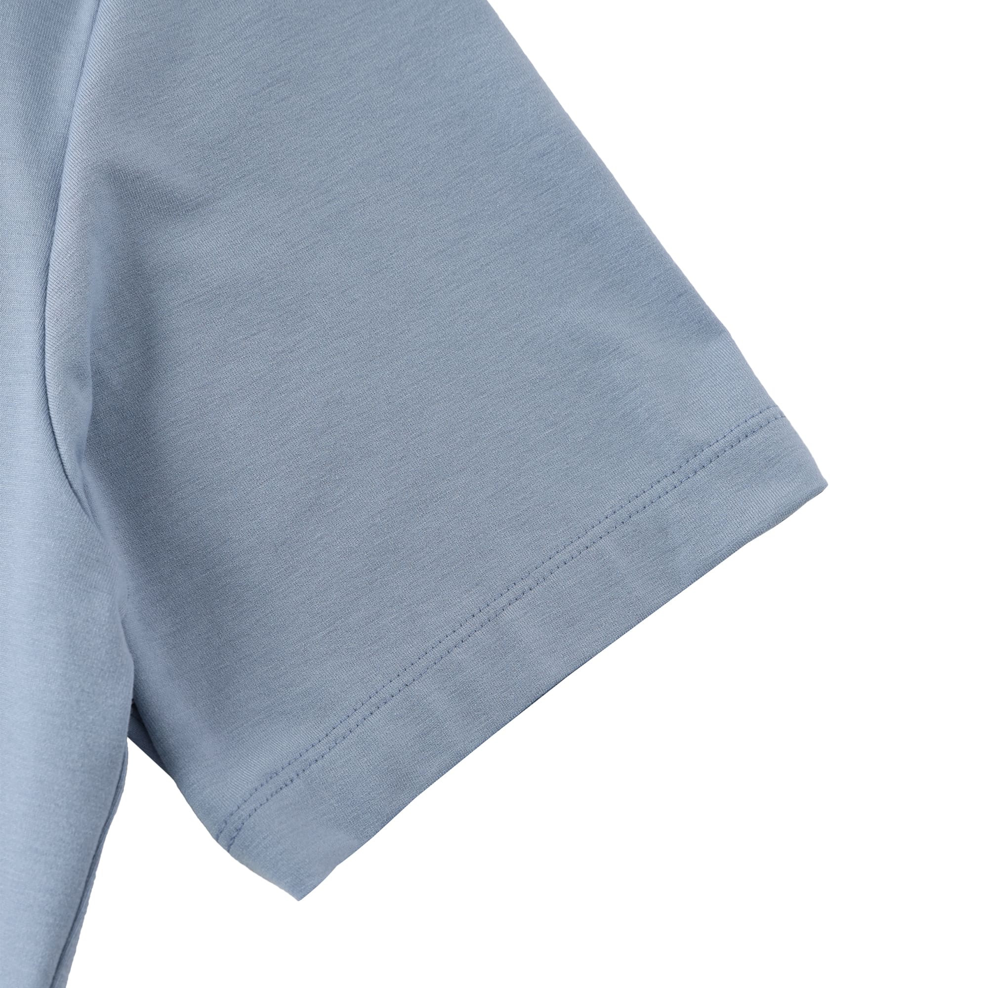 MEN ストレッチジャージー 半袖シャツ ディープマリン