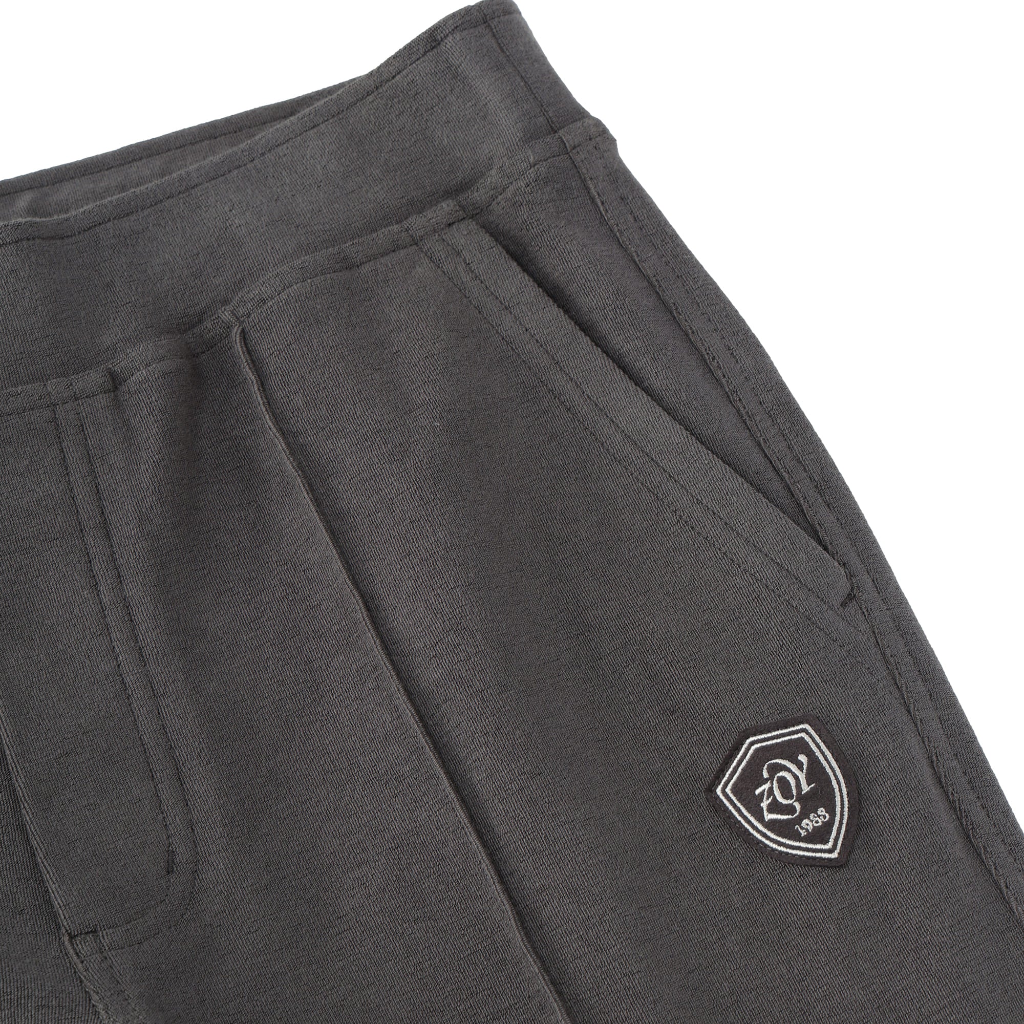 Men's Organic Cotton Pile Long Pants in White