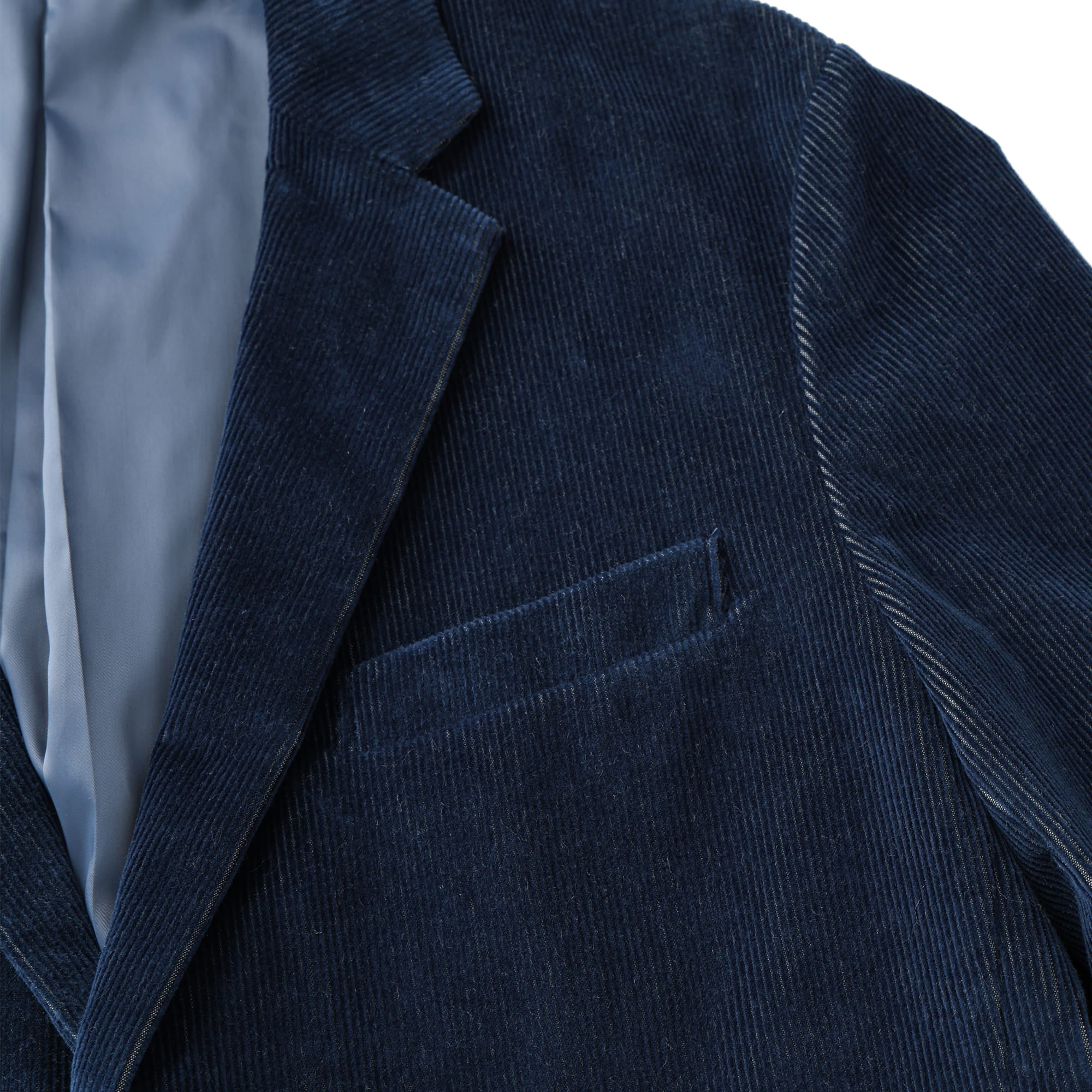 MEN ウールコーデュロイ ジャケット ネイビー