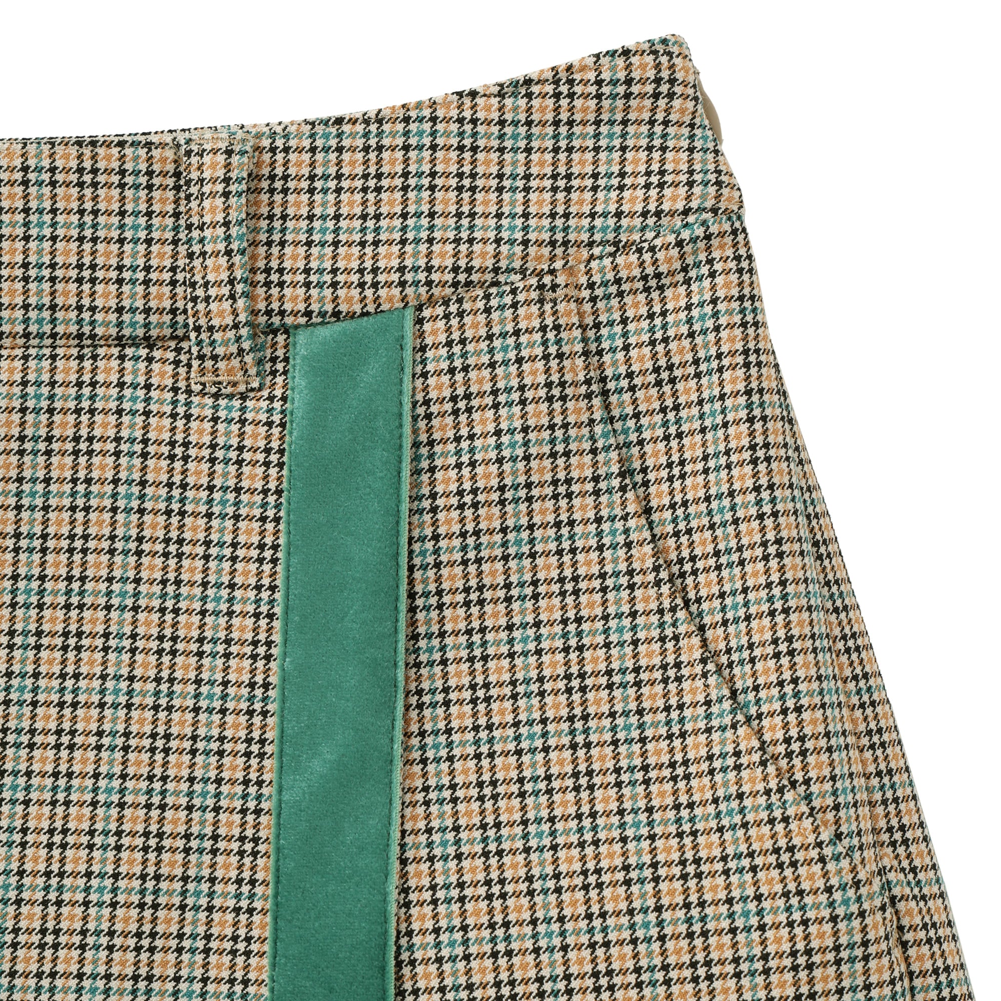 WOMEN ガンクラブ裏起毛ストレッチ ラップキュロット グレープ