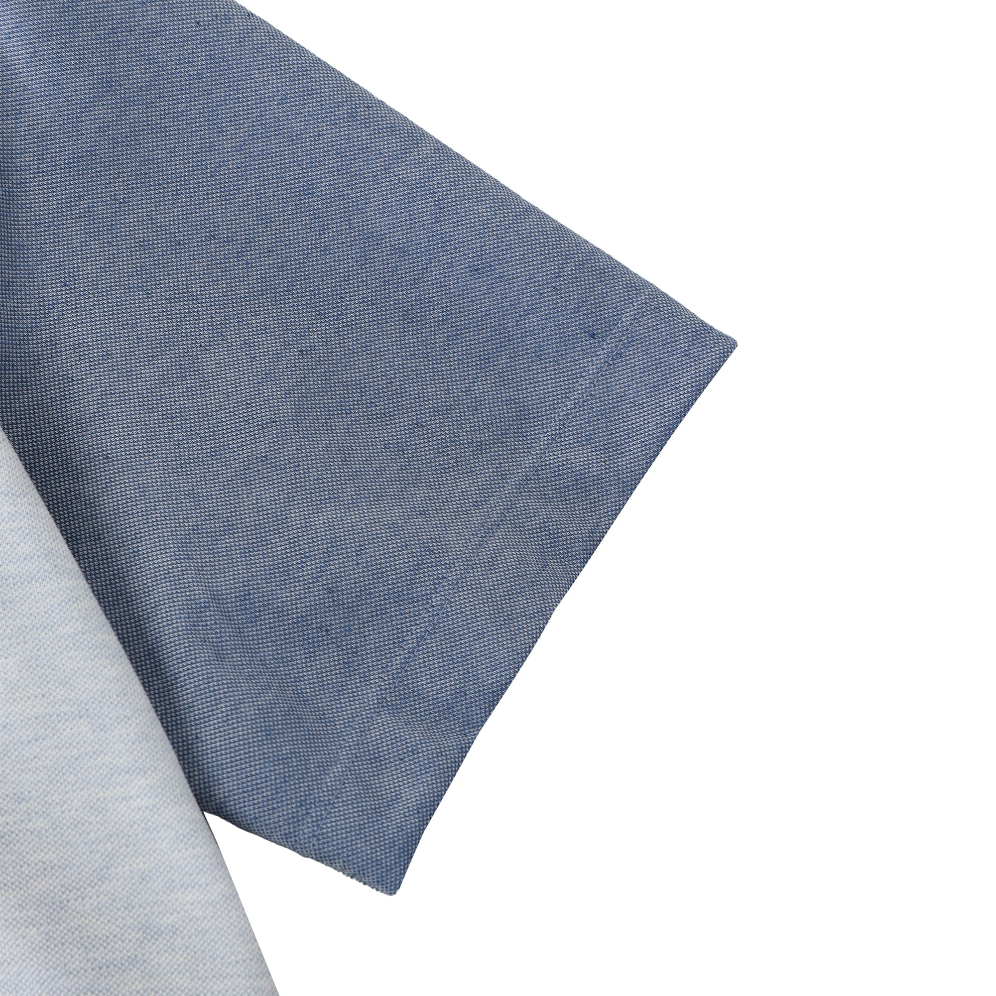 MEN AEGEAN ORGANIC*RENU Pique Short Sleeve Shirt Gray Mix