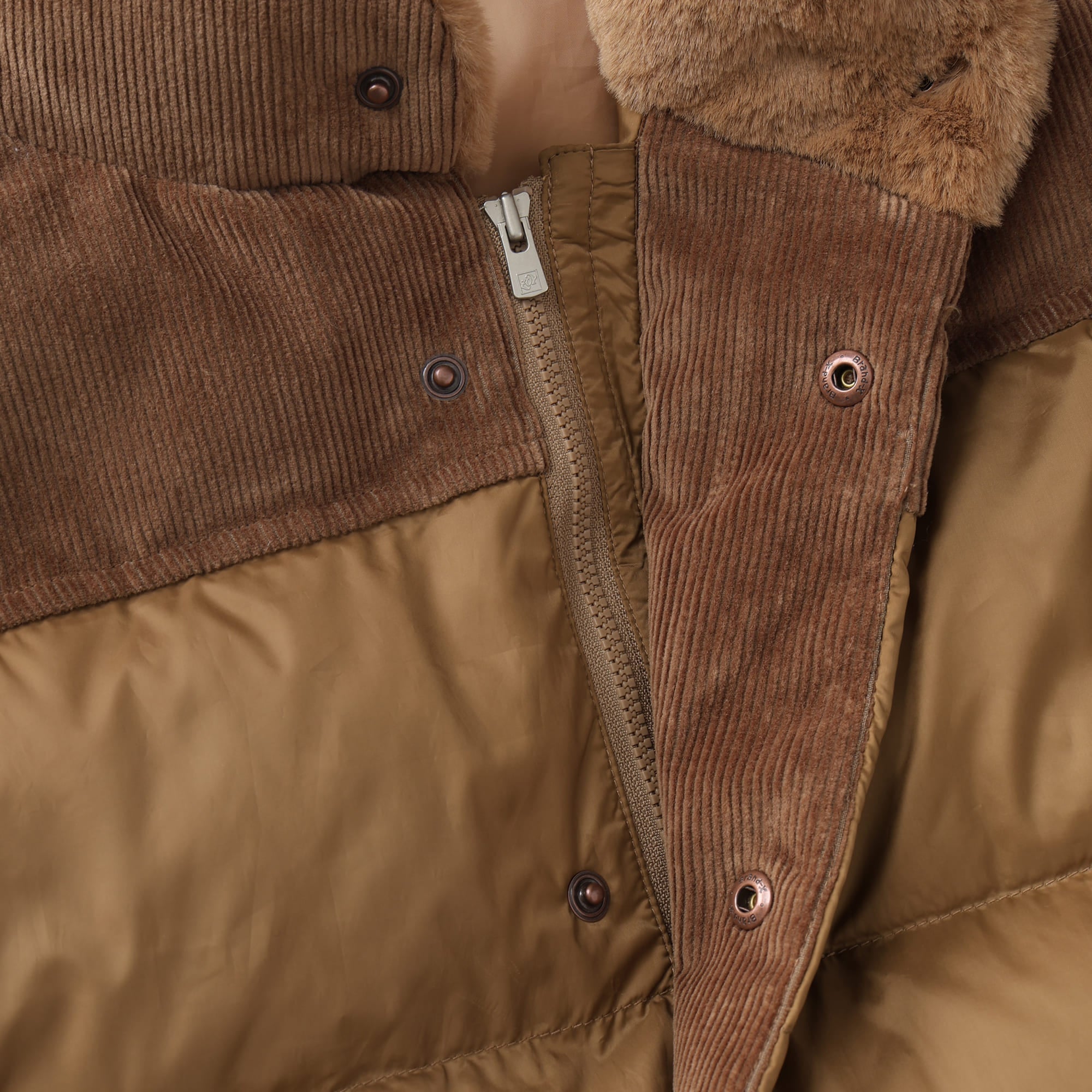 MEN 光電子ダウンベスト ダークスレイト