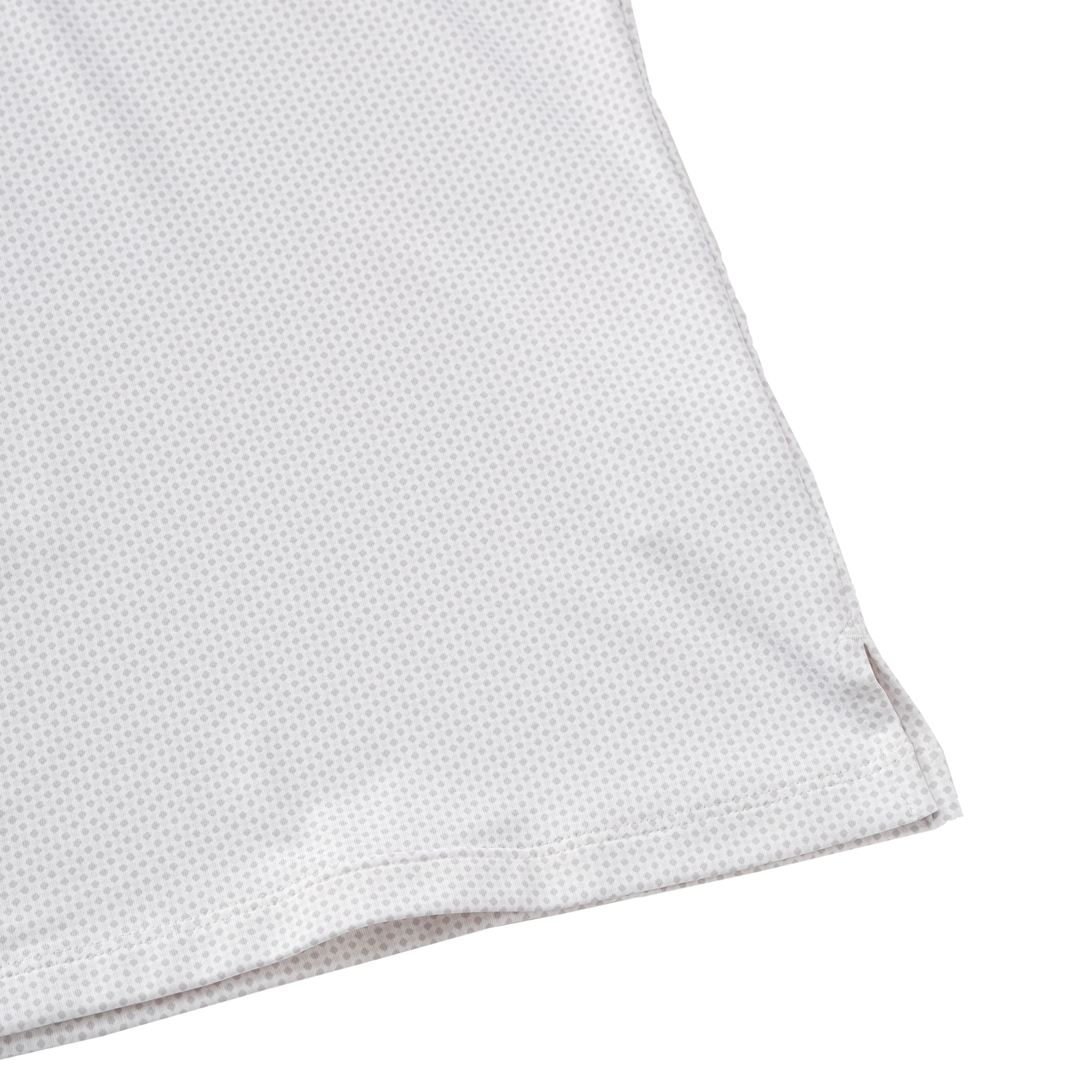 Women's Micro Dot Short Sleeve Polo Shirt in Sax