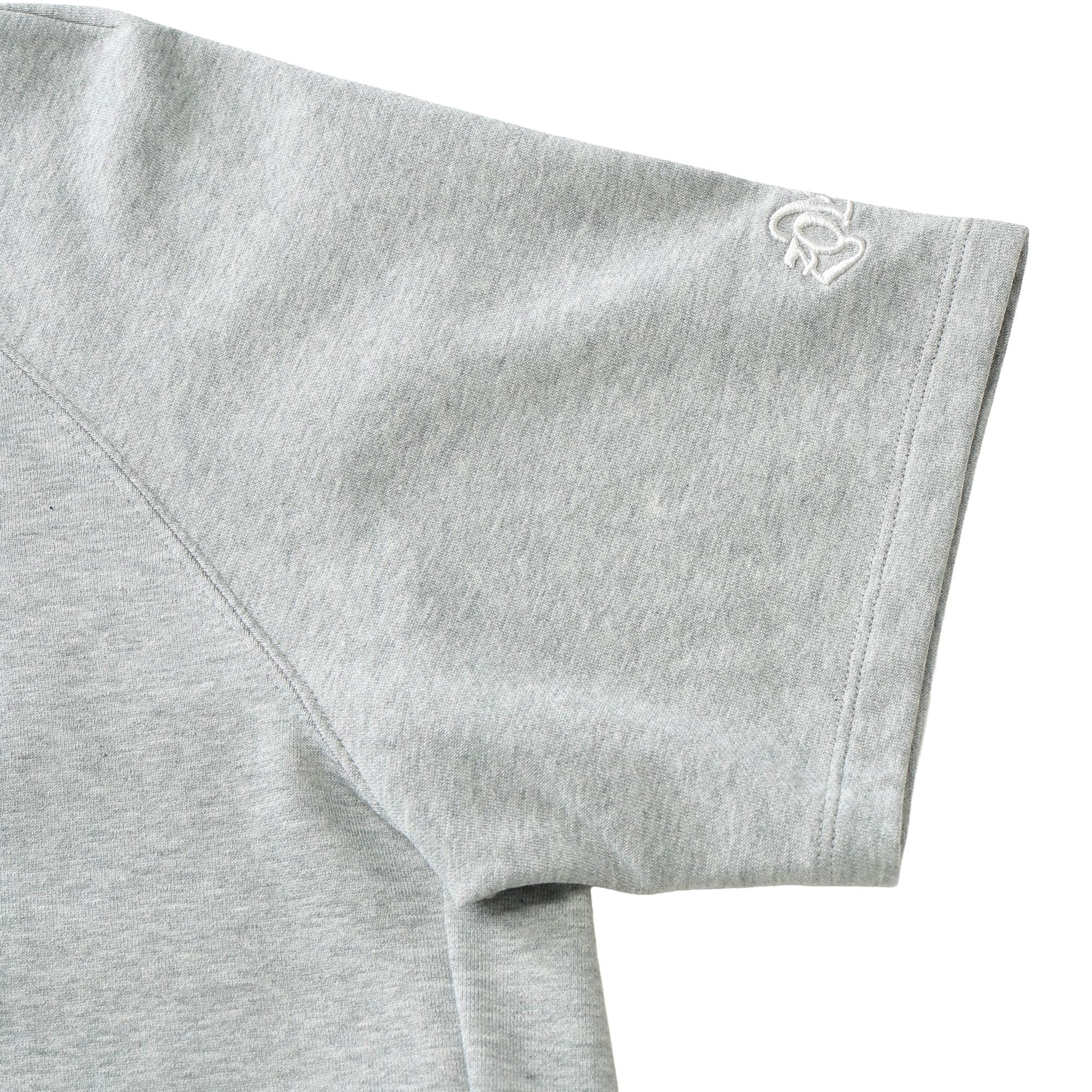 ZOY / TOM and JERRY / WOMEN コンパクトミニ裏毛 半袖プルオーバー グレー